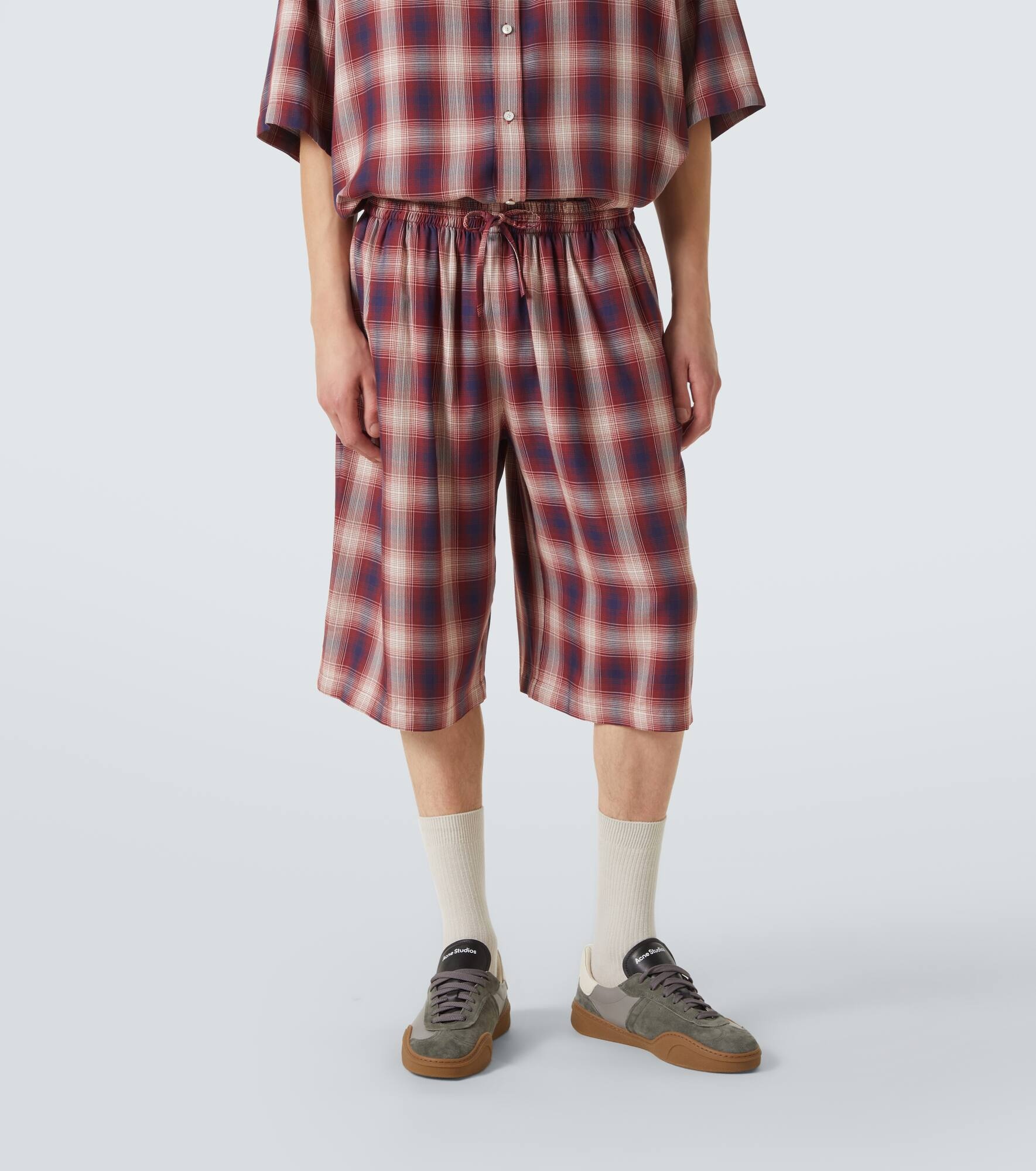 Checked shorts - 3