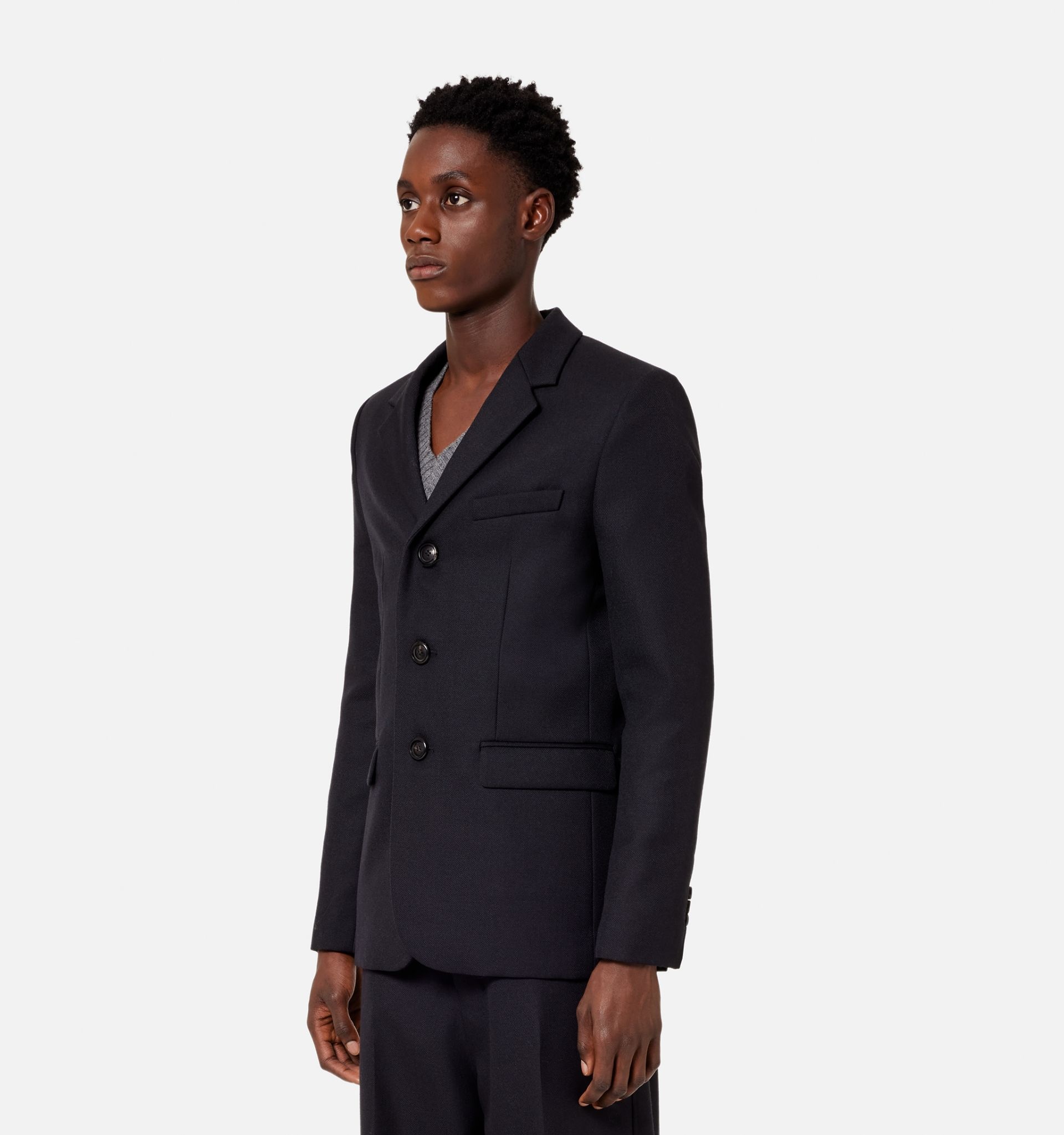 Three Buttons Jacket - 4