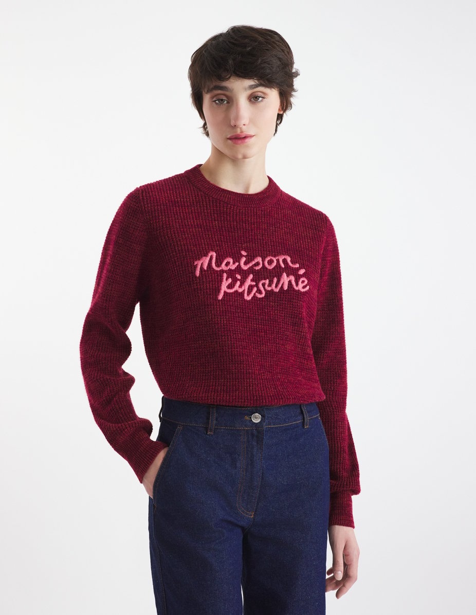 MAISON KITSUNE HANDWRITING COMFORT JUMPER - 3