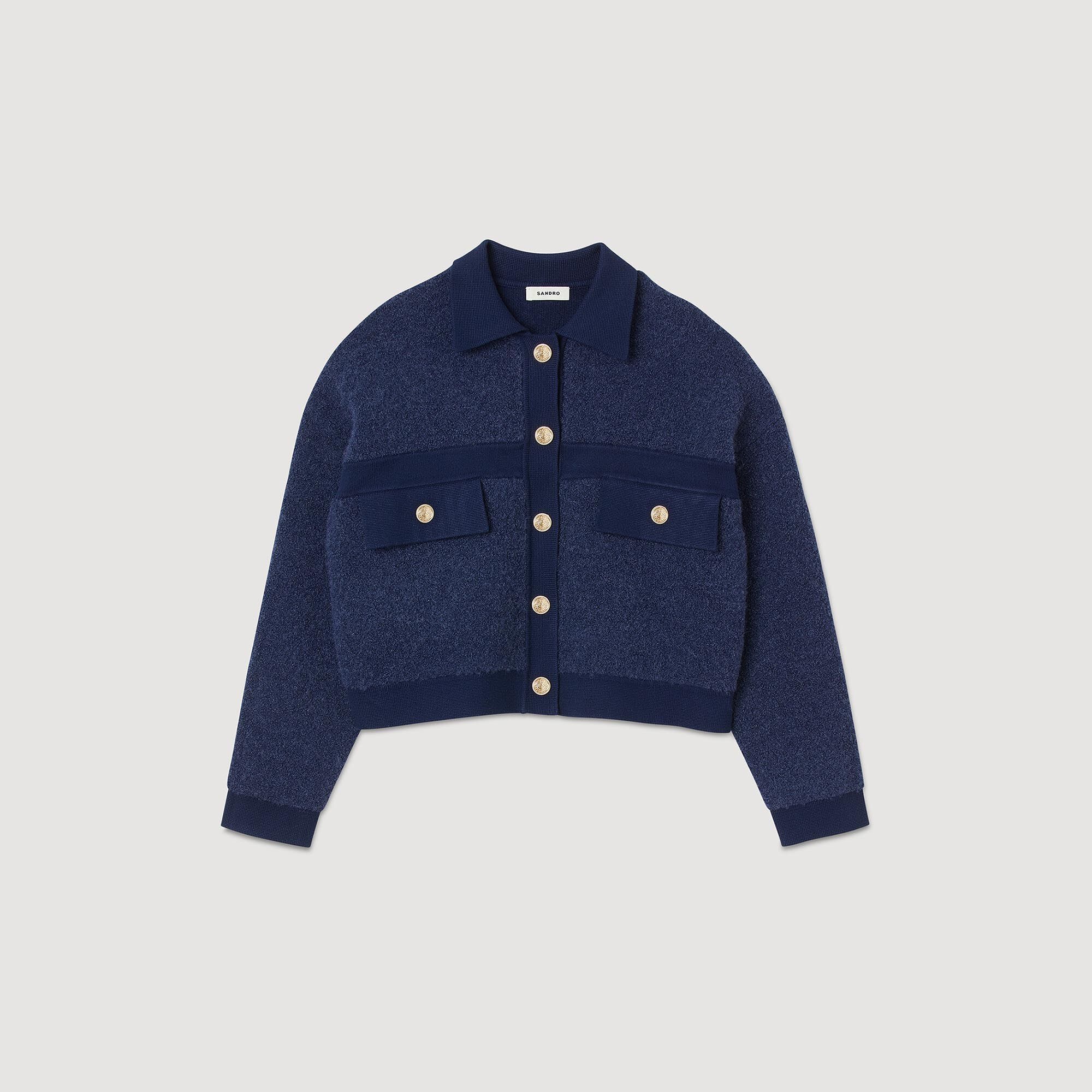 TERRY KNIT CARDICOAT - 1