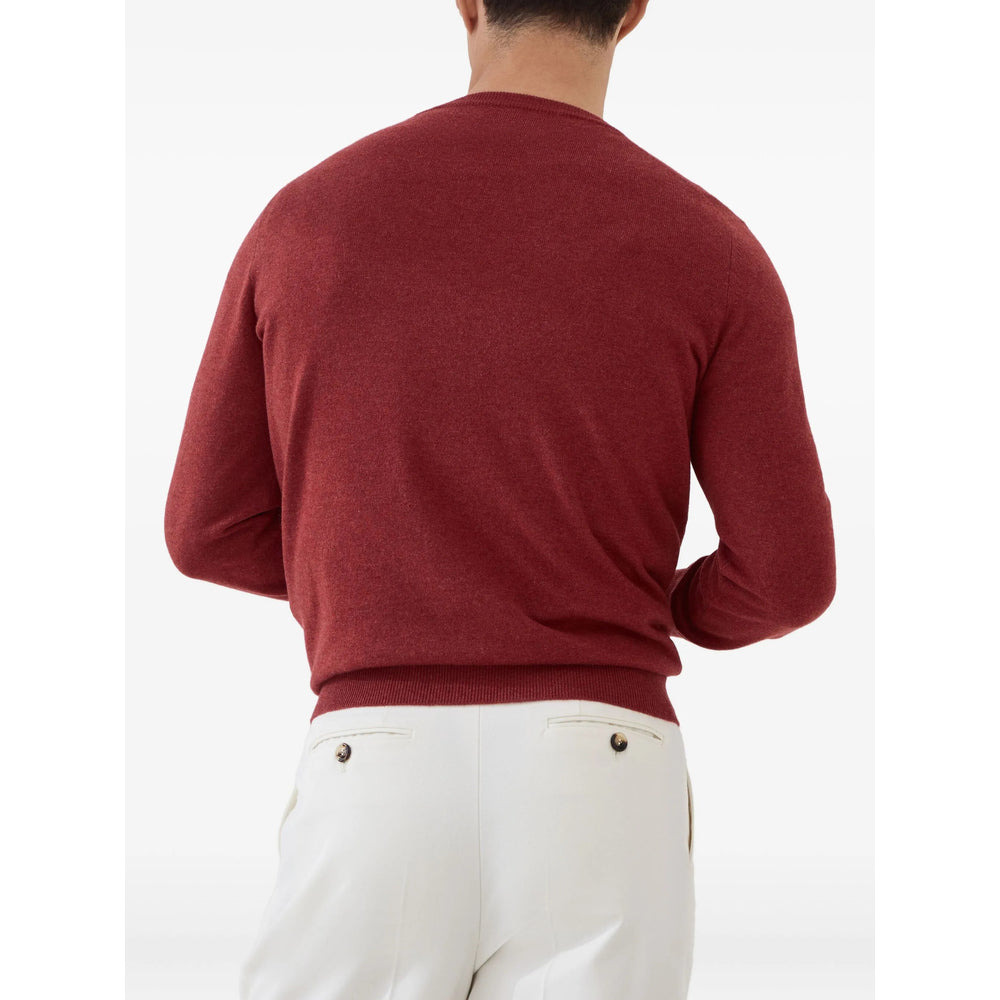 Brunello Cucinelli Red Sweaters & Knitwear - Jumpers Men - 3