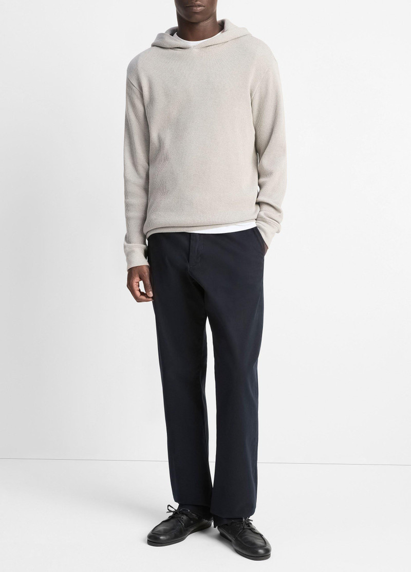 Mouliné Pima Cotton Thermal Hoodie 4