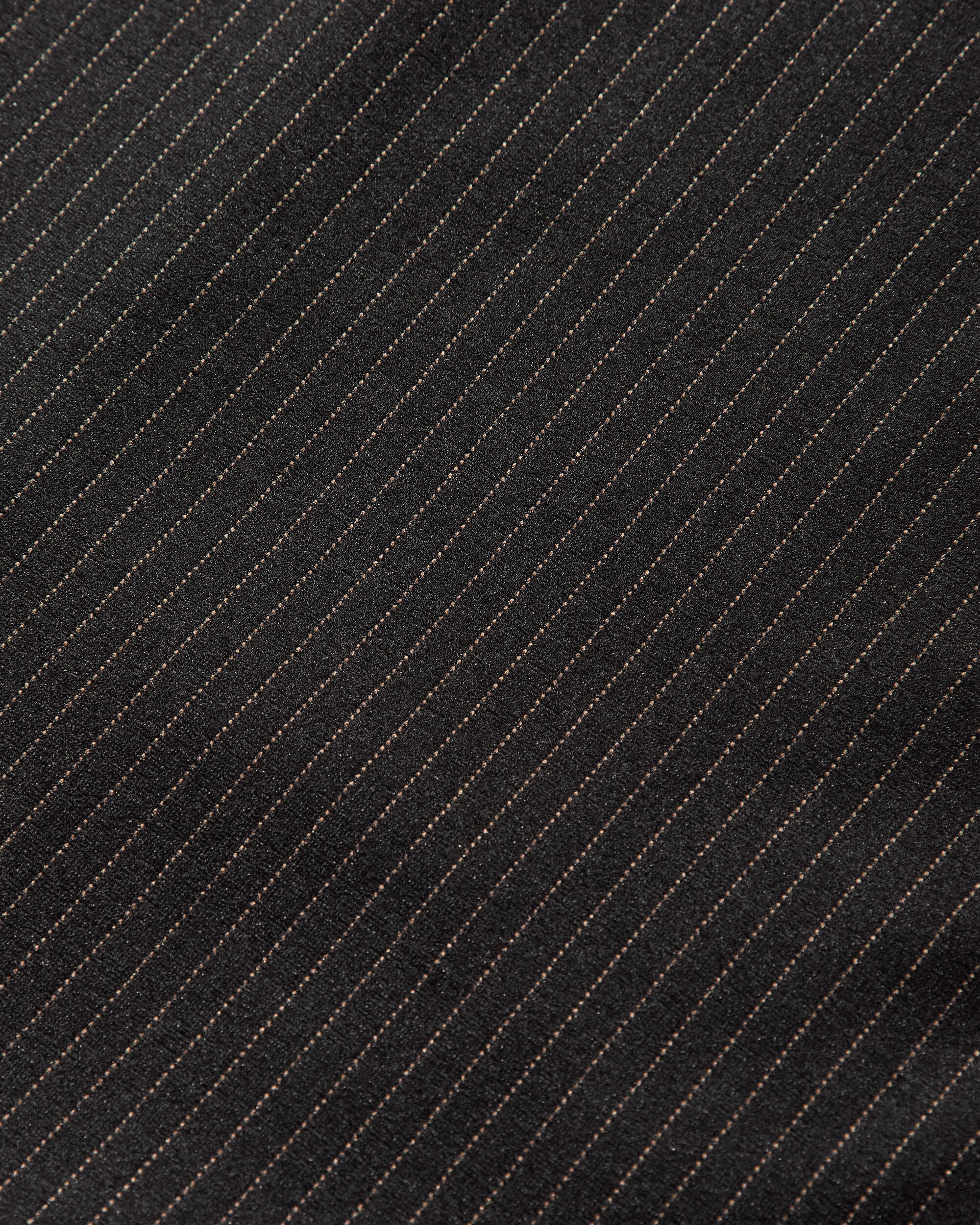 Women's Twisted Pencil Skirt Black Pinstripe - 4
