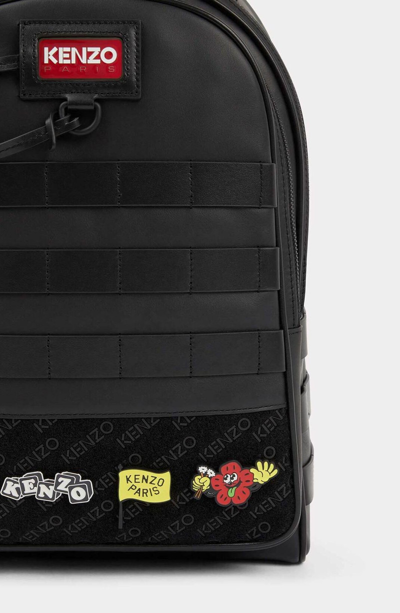 KENZO Jungle leather rucksack 3