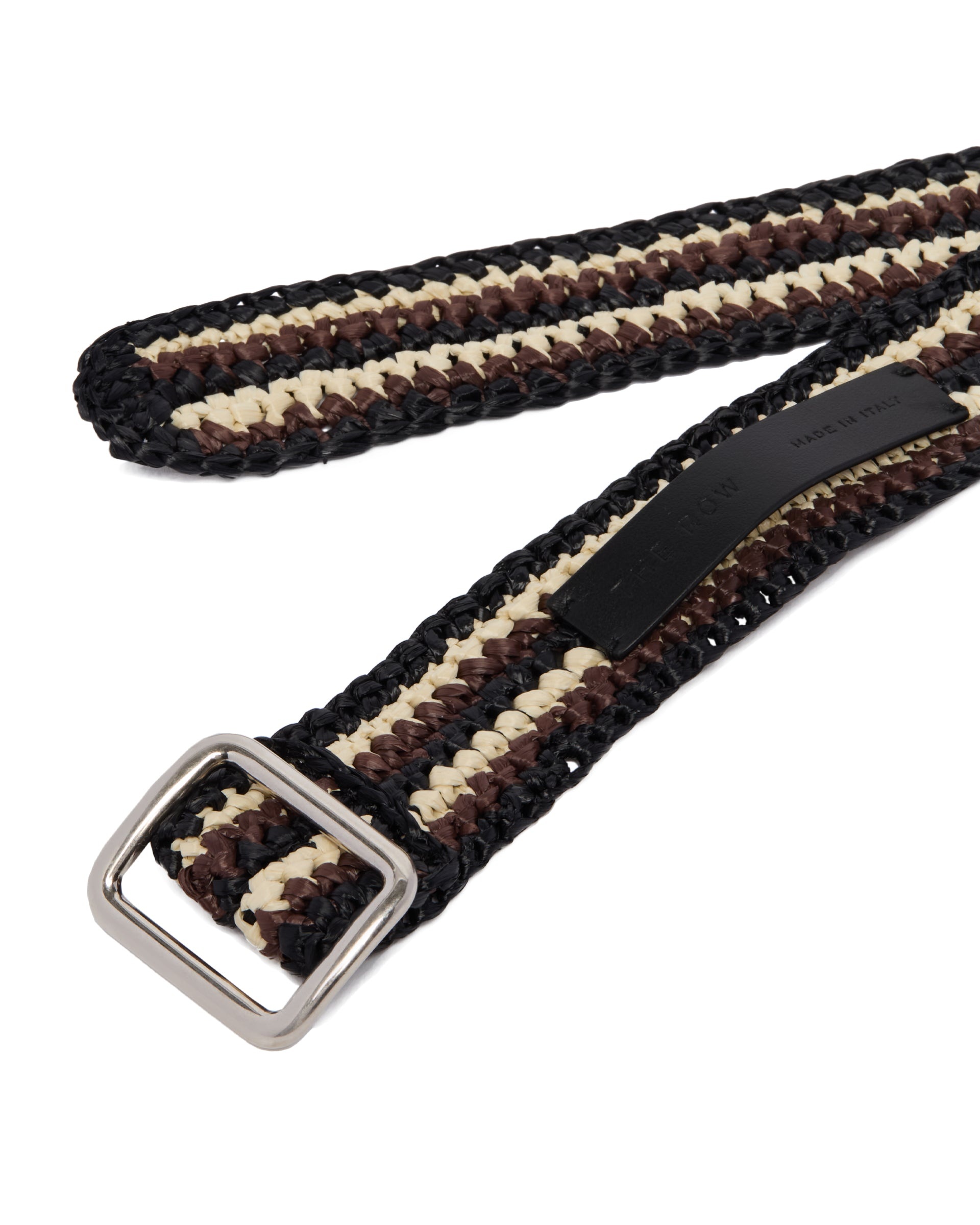 Black Woven Belt - 3