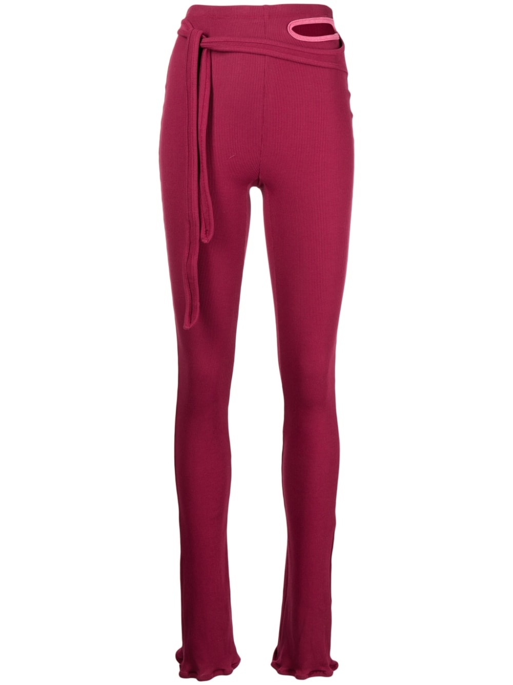 Otto Lounge cut-out trousers - 1