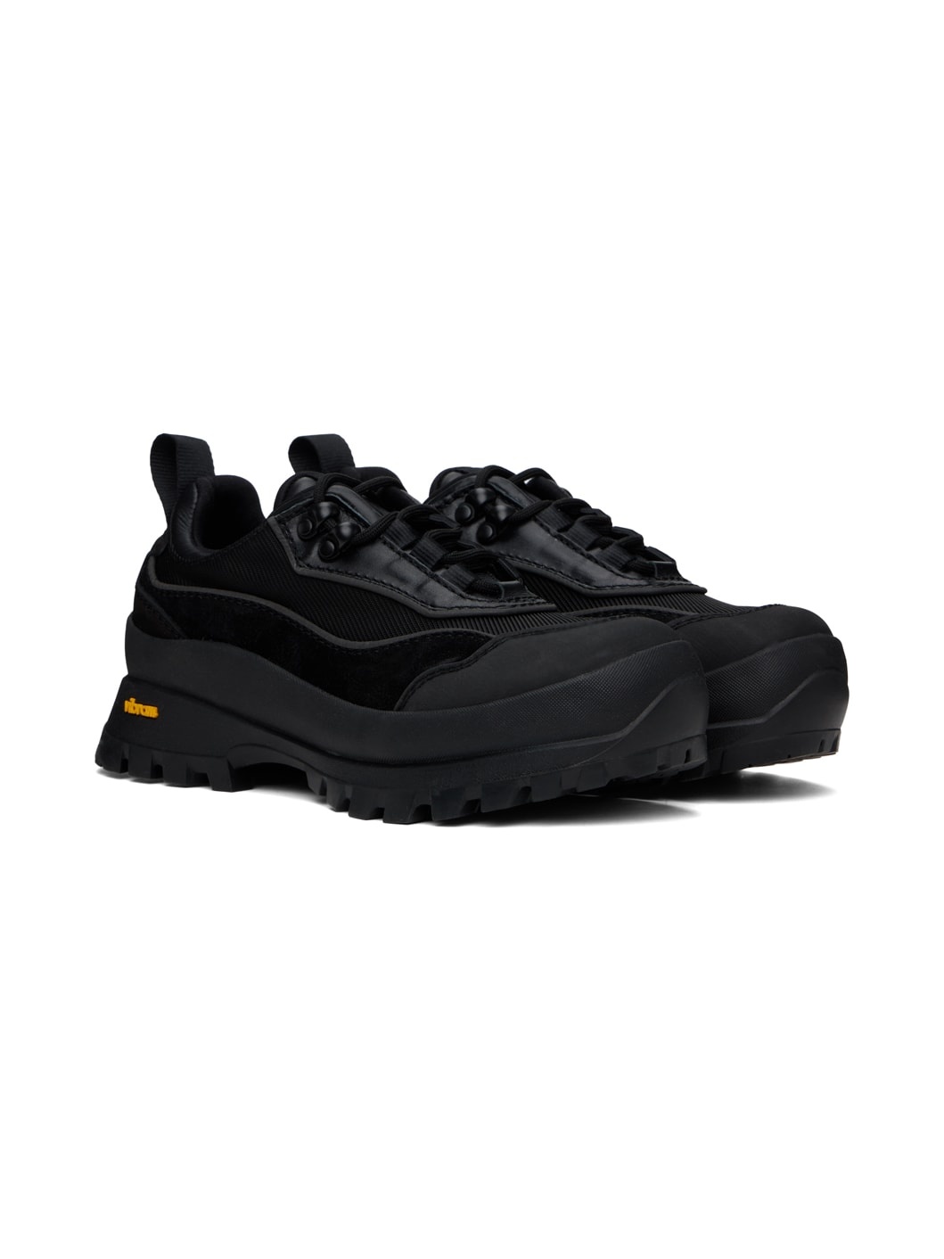Black Aaron Trail Sneakers - 4