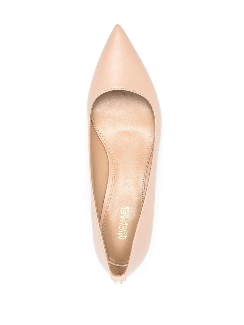 logo-plaque 50mm leather pumps 4
