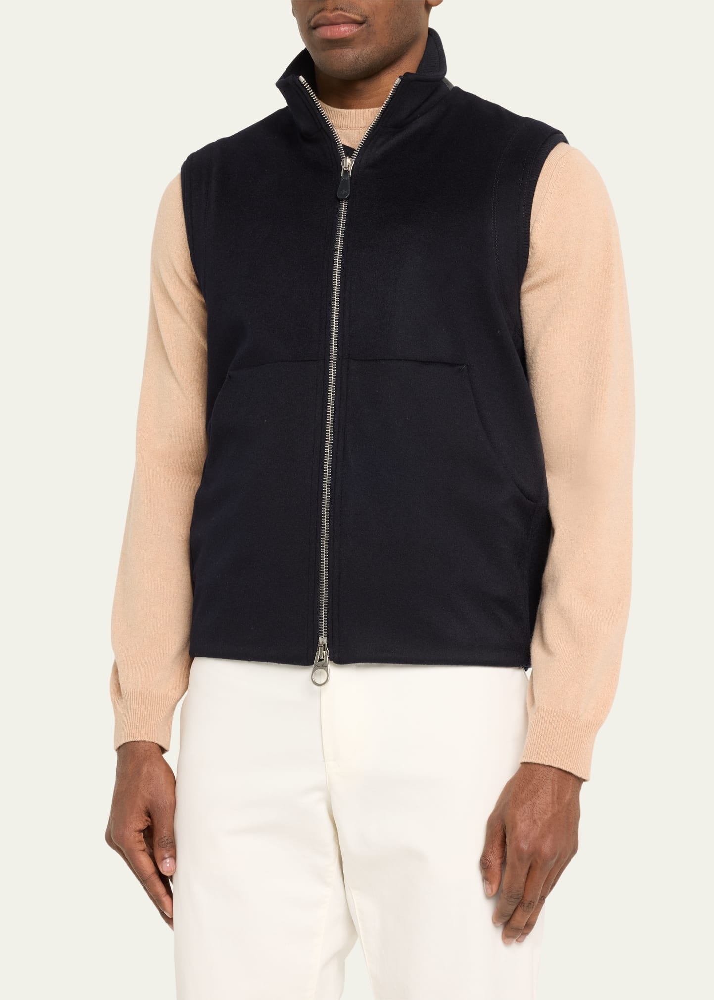 Men's Ume Cashmere Storm System Full-Zip Vest - 4