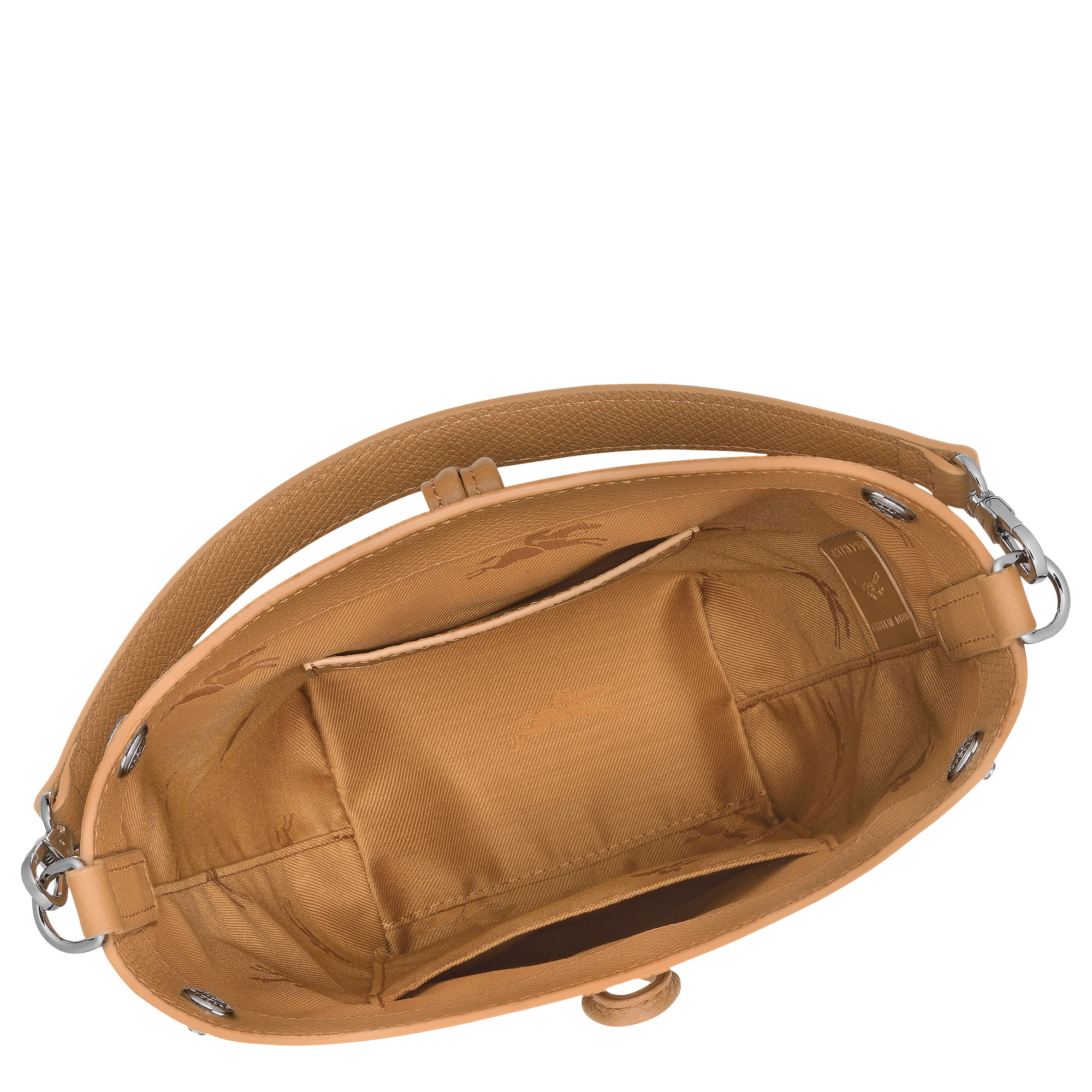 Le Roseau XS Bucket bag Walnut - Leather - 5