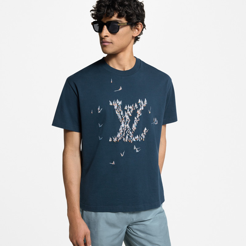 Embroidered Cotton T-Shirt 2