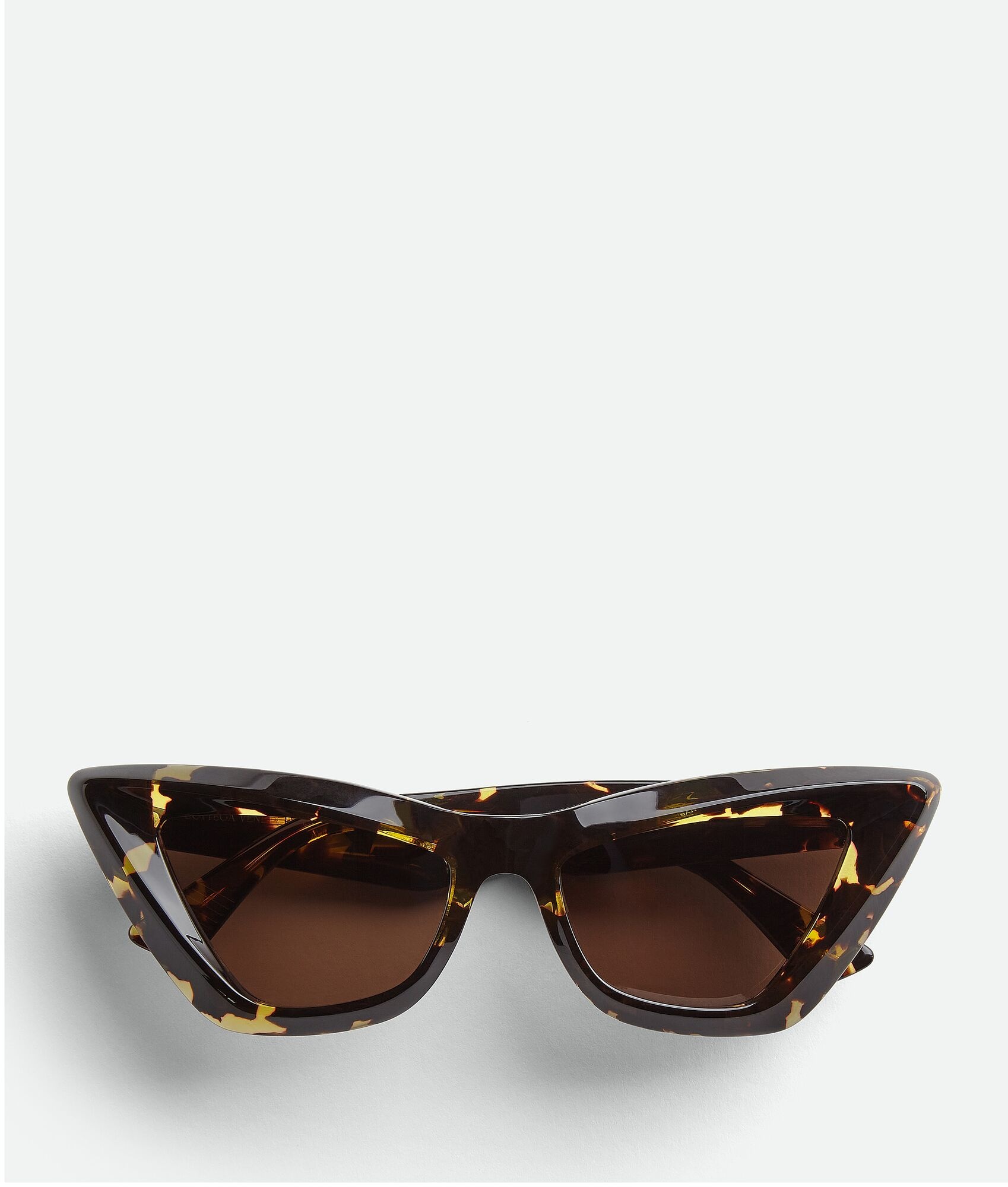 Angle Acetate Pointed Cat Eye Sunglasses - 1