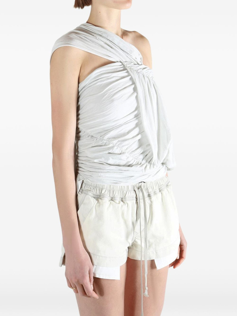 draped one-shoulder top 4
