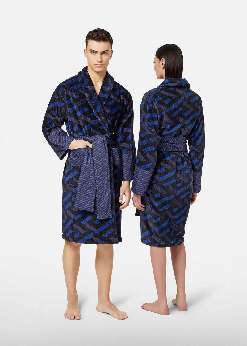 VERSACE La Greca Bathrobe outlook