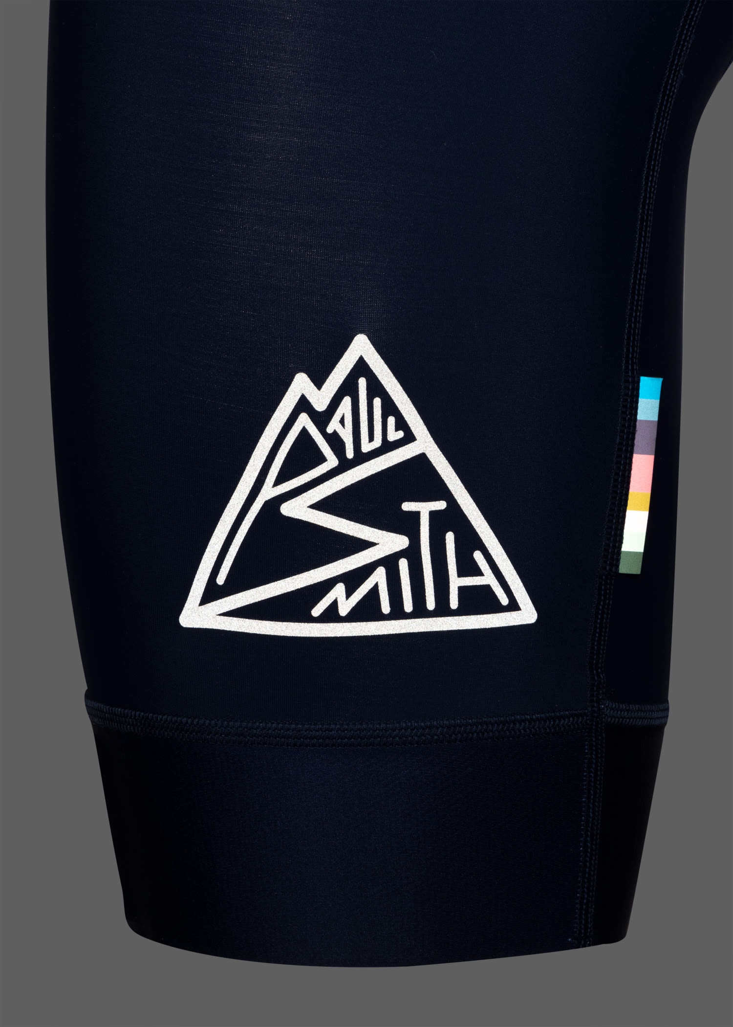 'Abstract Landscape' Cycling Bib Shorts - 6