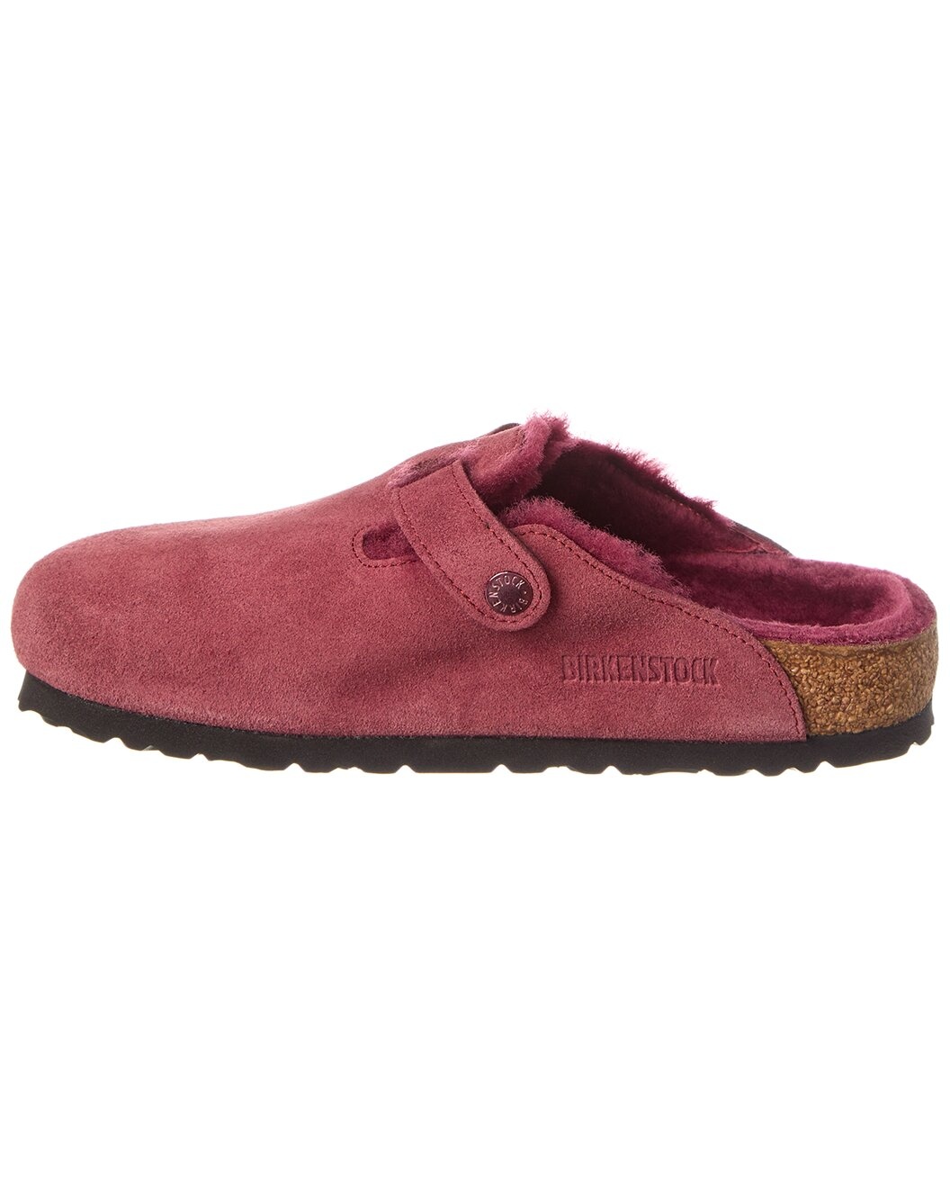Birkenstock Boston VL Suede & Shearling Clog - 2