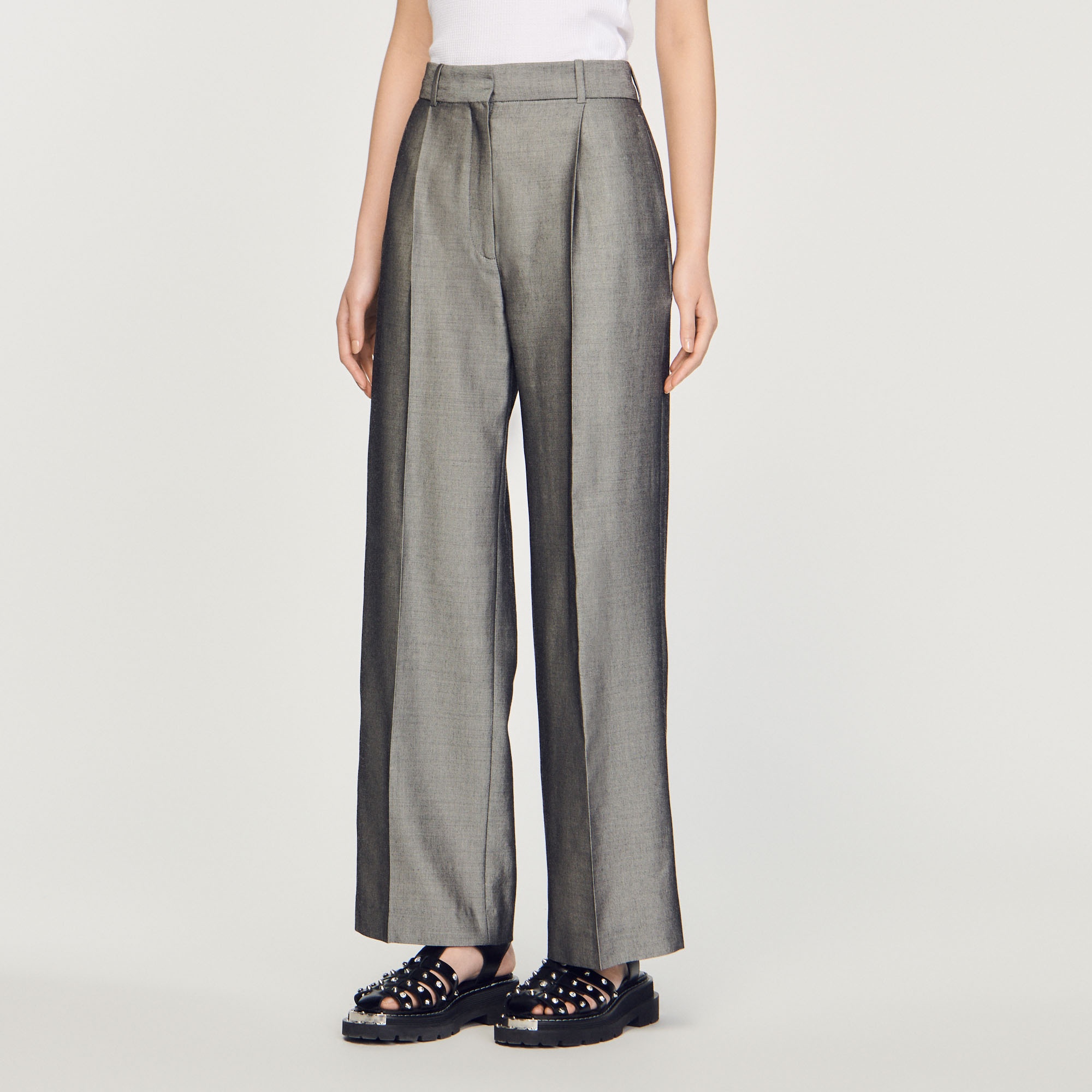 Wide-leg pants - 5
