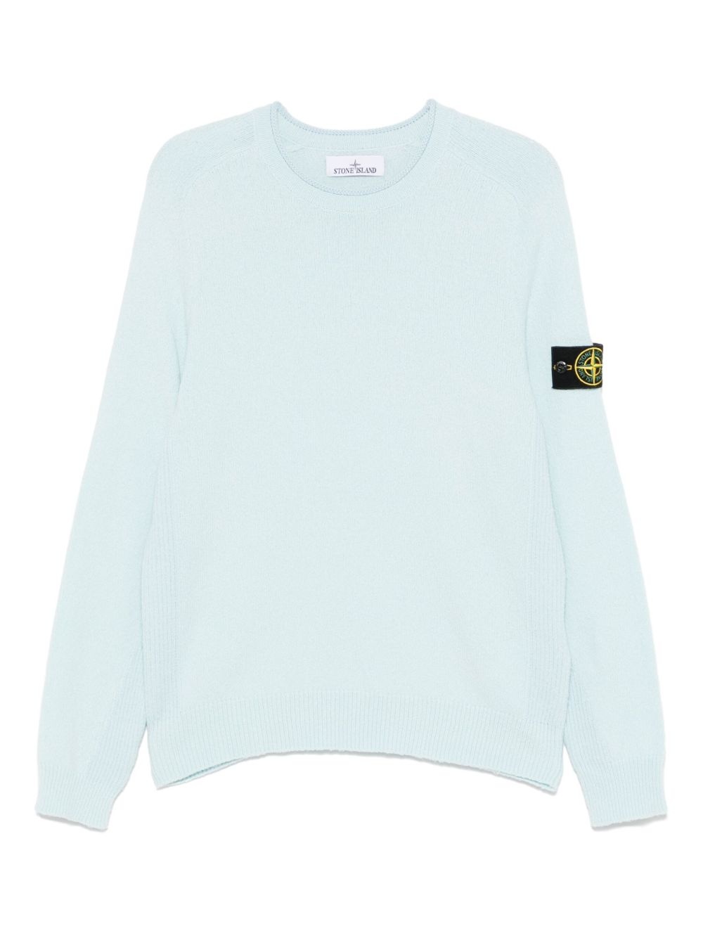 Compass-badge sweater - 1