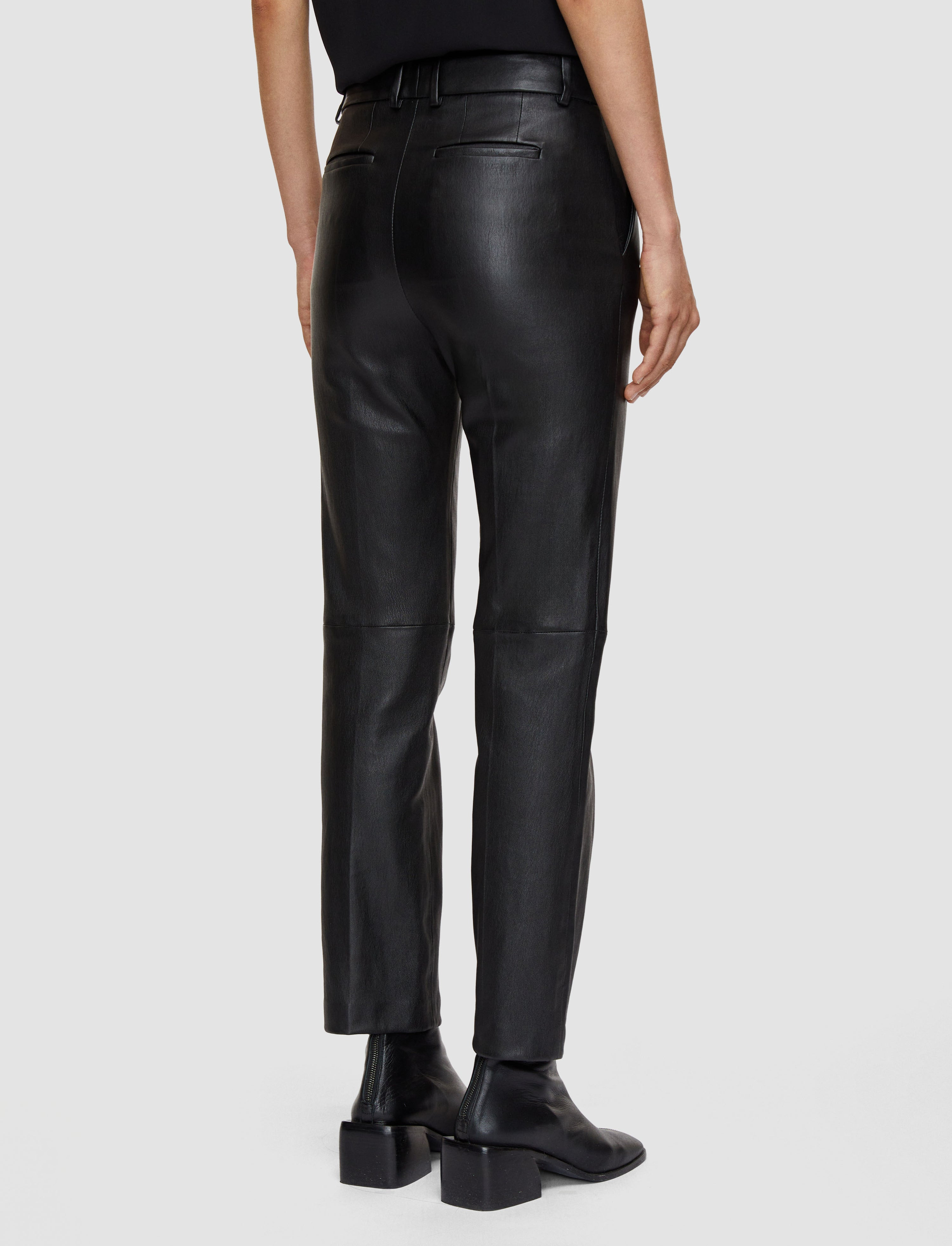 Coleman Leather Stretch Trousers - 3