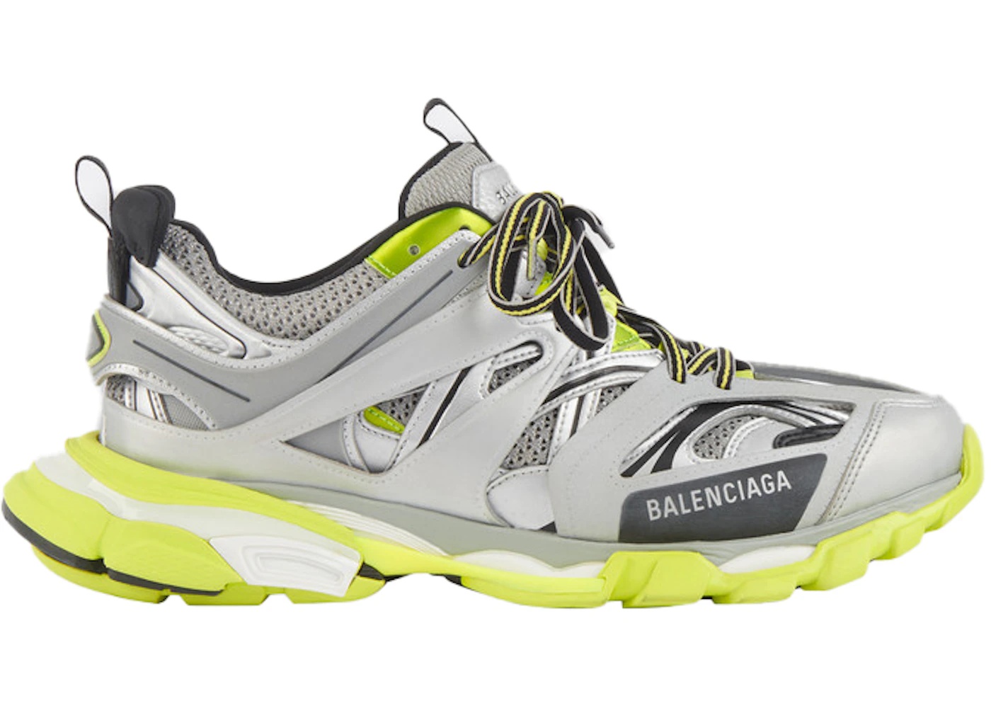 Balenciaga Track Silver Neon Yellow - 1