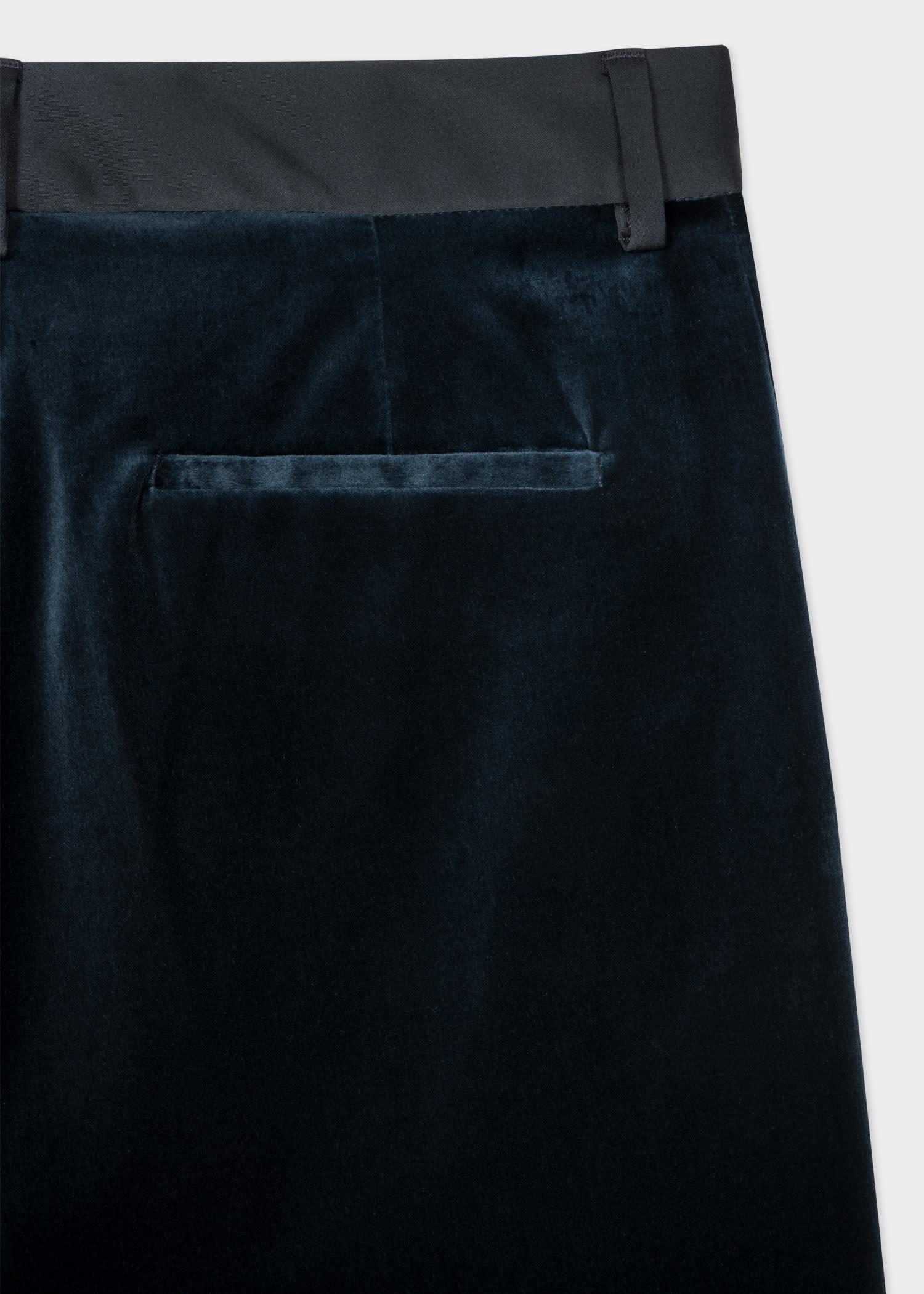 Velvet Bootcut Pants - 2
