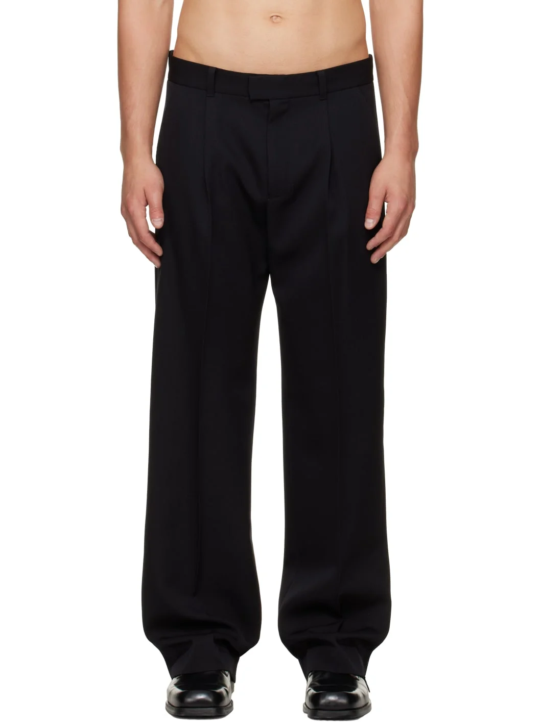 Black Slack Trousers - 1
