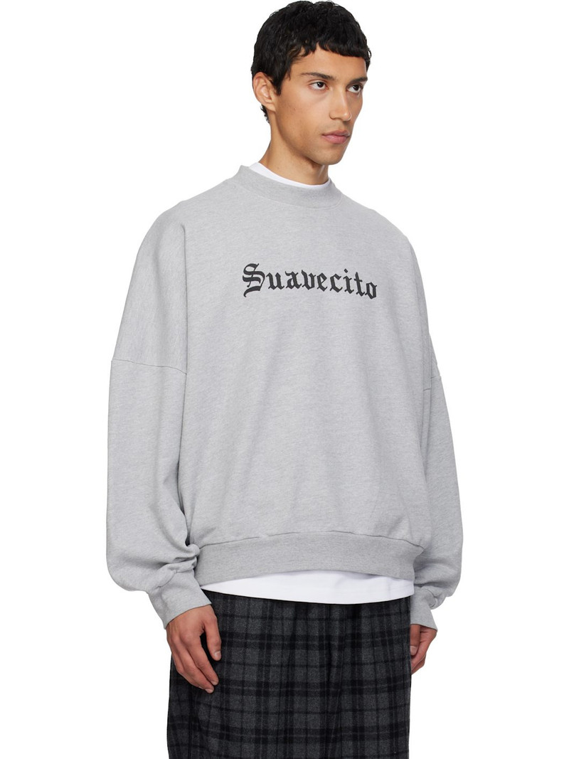 Gray 'Suavecito' Hooligan Sweatshirt 2