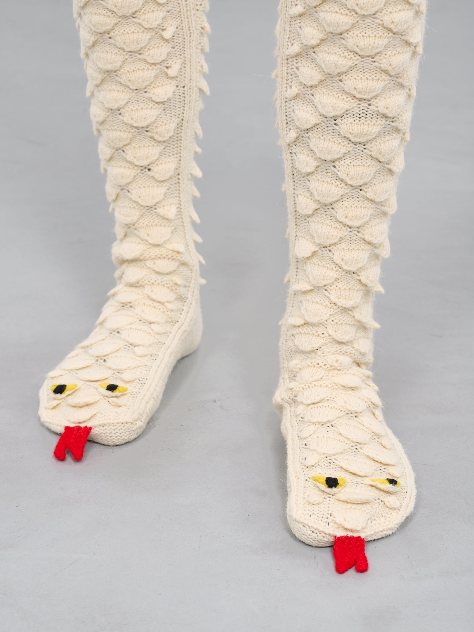 Snake Scales Wool Socks - 3