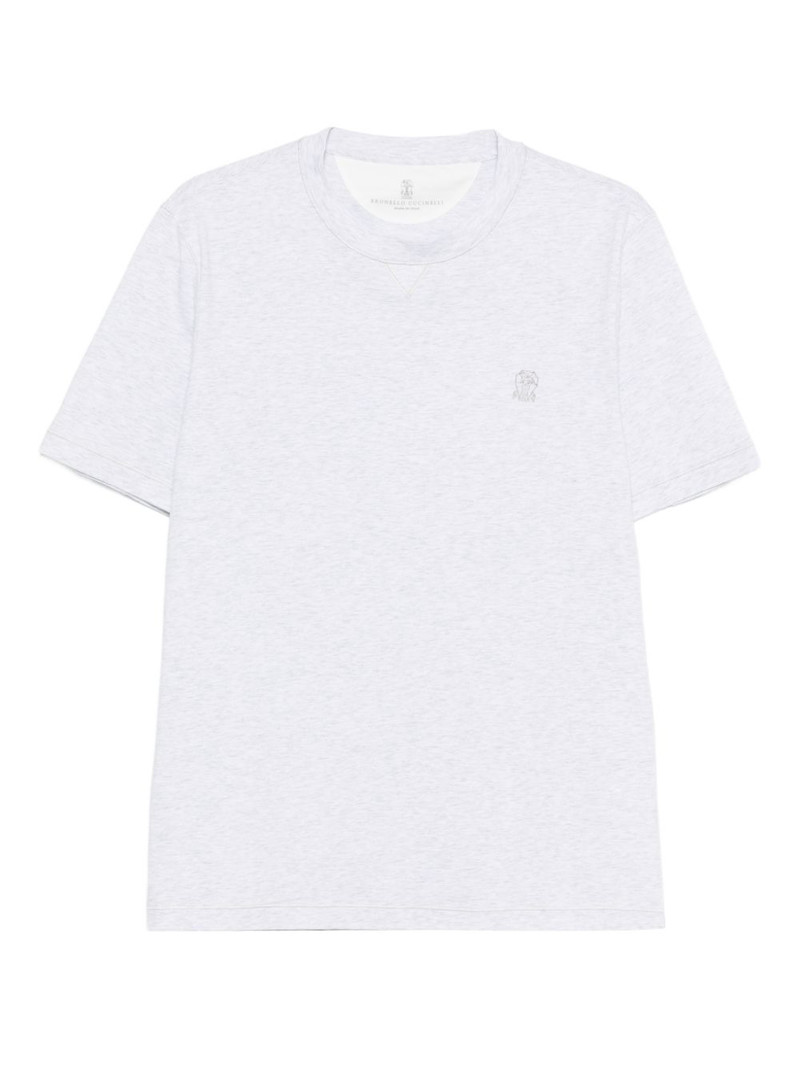 crew-neck logo T-shirt 1