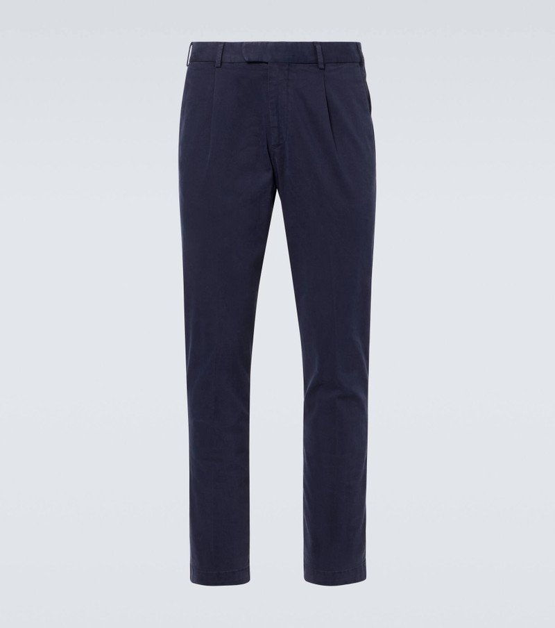 Cotton straight pants - 1