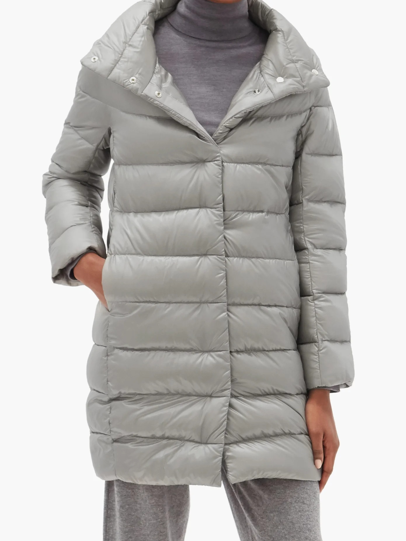 Dora quilted down coat - 6