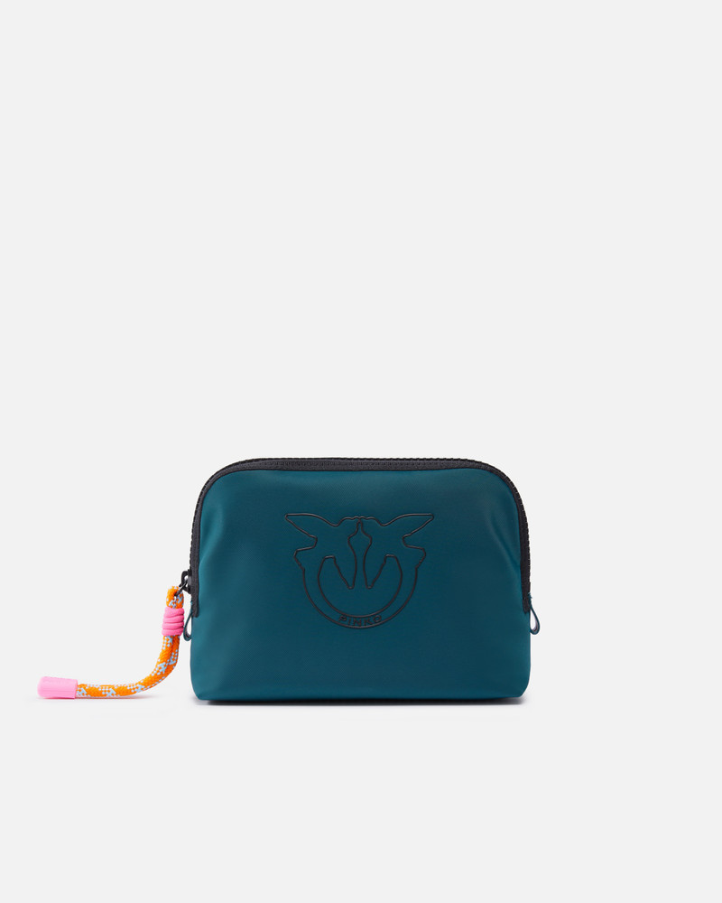 SMALL BAG IN RECYCLED FABRIC WITH LOGO 1