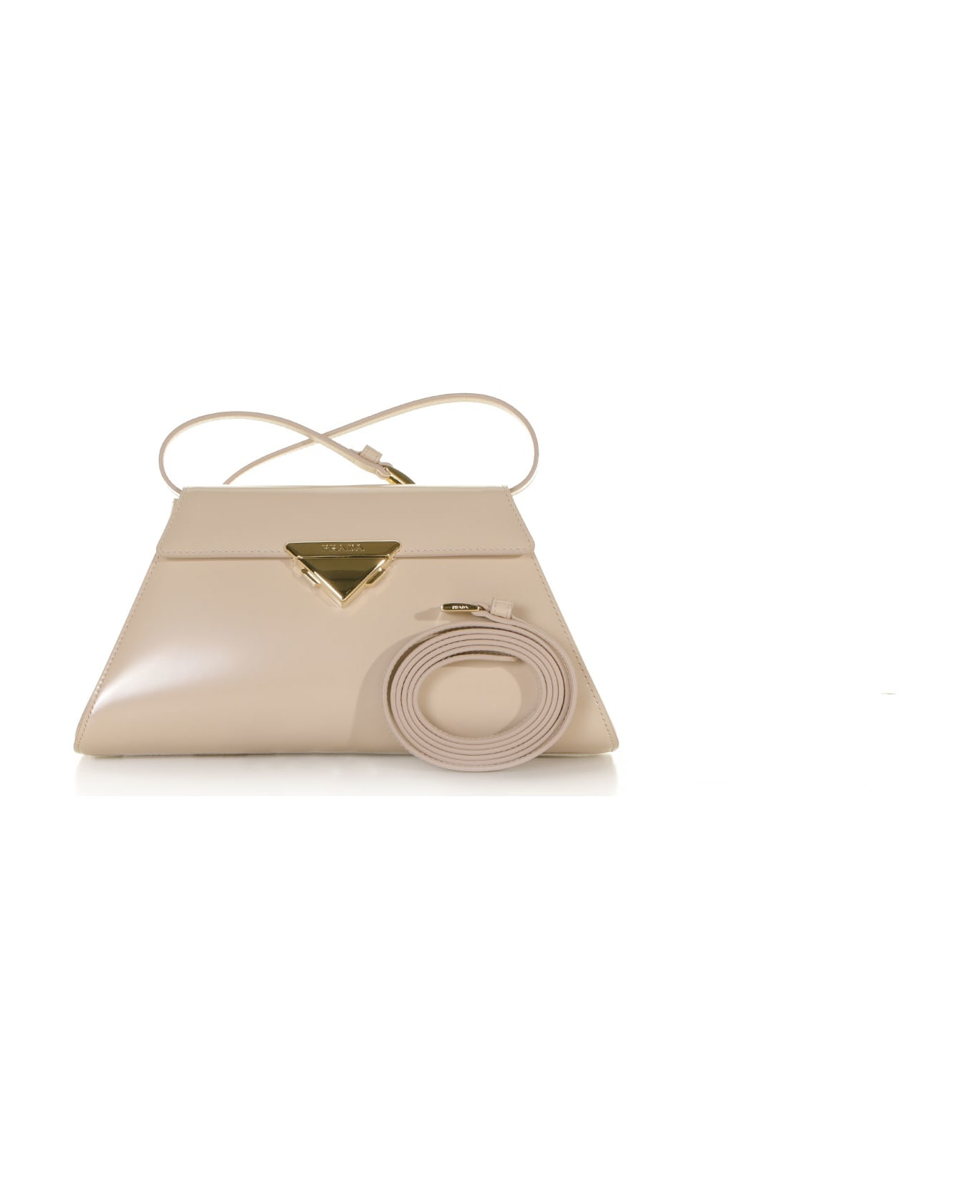 Medium Handbag In Brushed Leather - 4