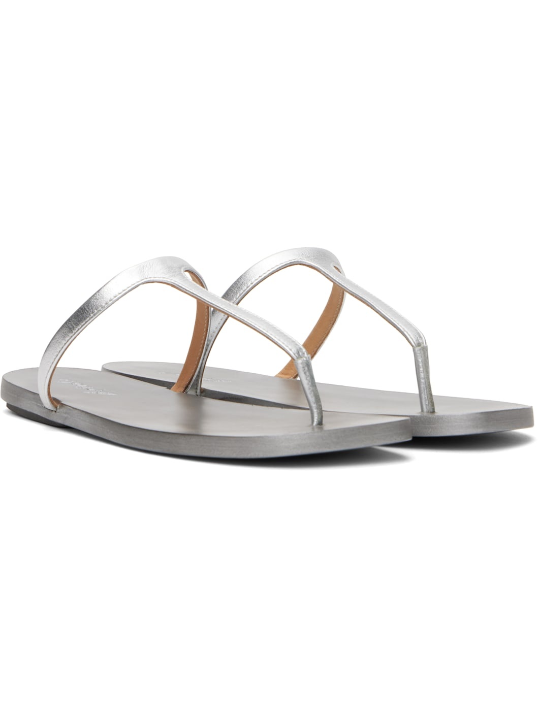 Silver Sottile Sandals - 4