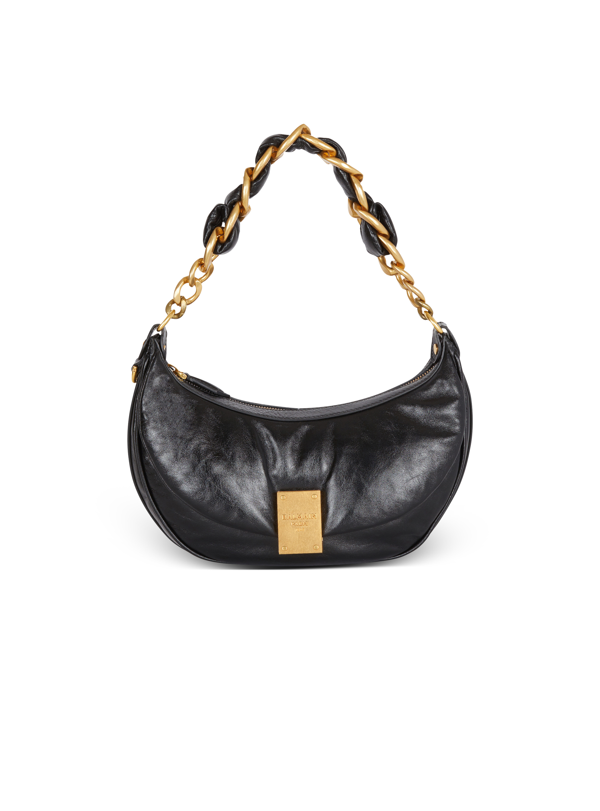 1945 Soft Hobo bag in crinkled leather - 1