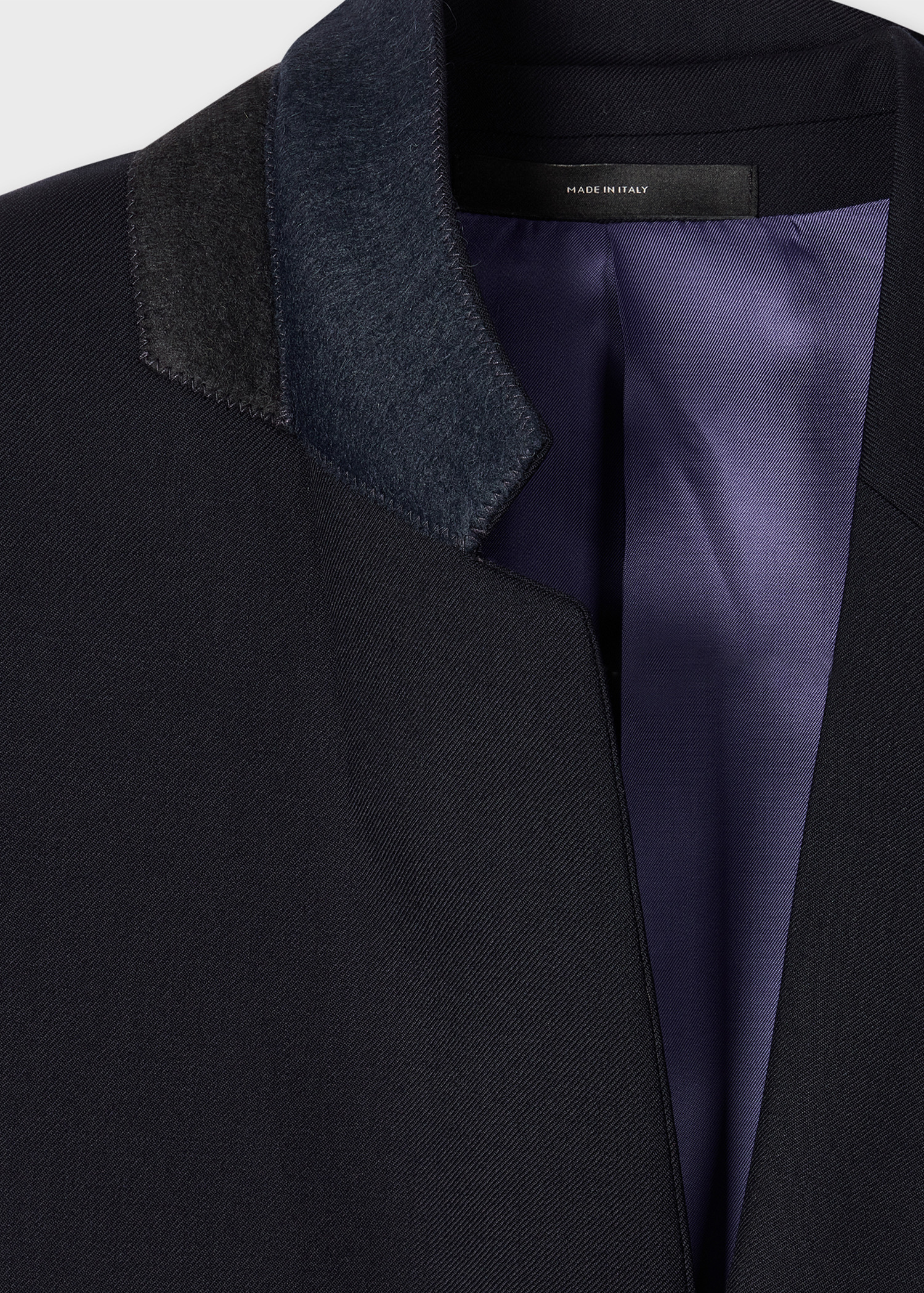 The Soho - Tailored-Fit Navy Wool 'A Suit To Travel In' Blazer - 2