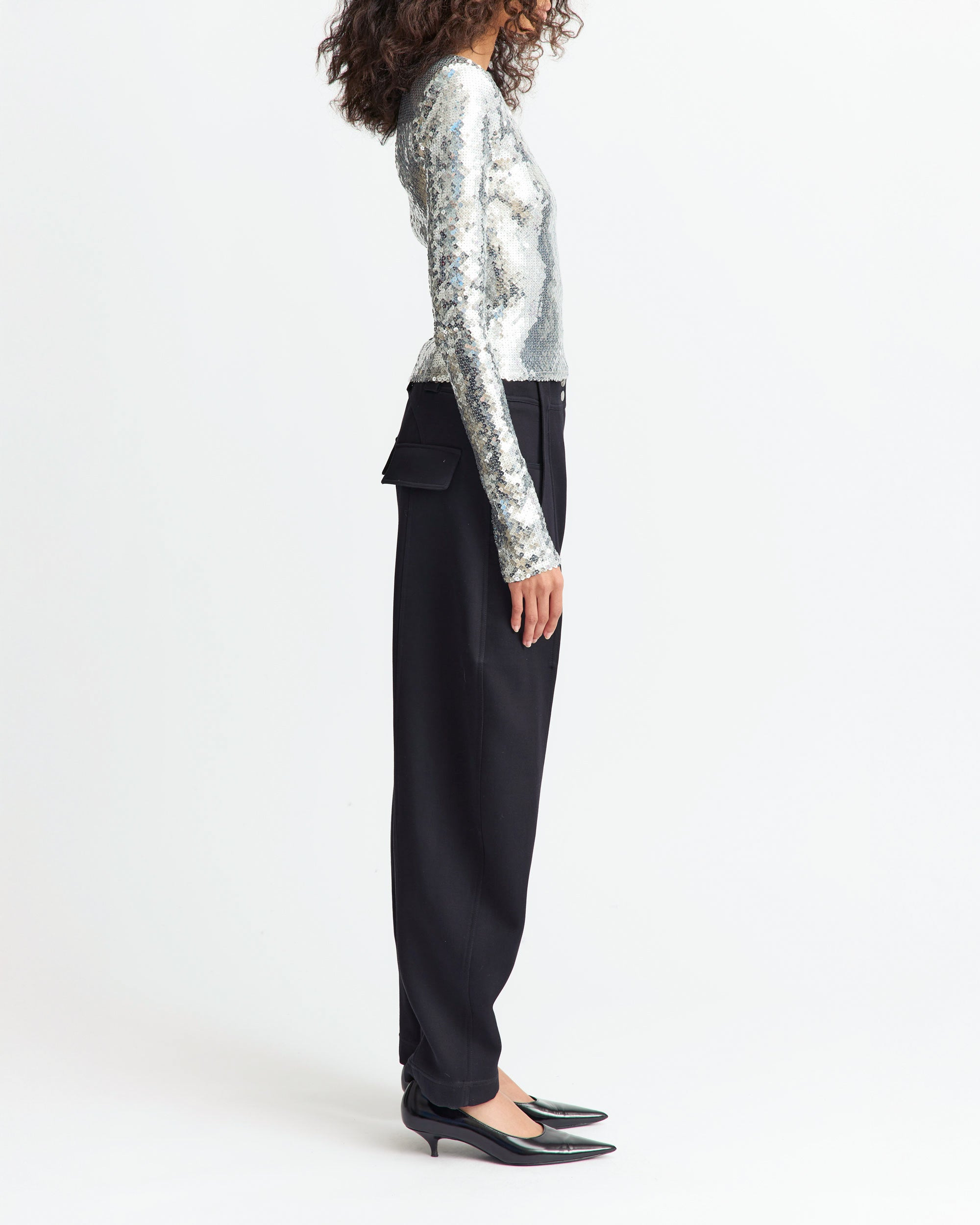 LOIDA TOP IN SEQUIN - 3