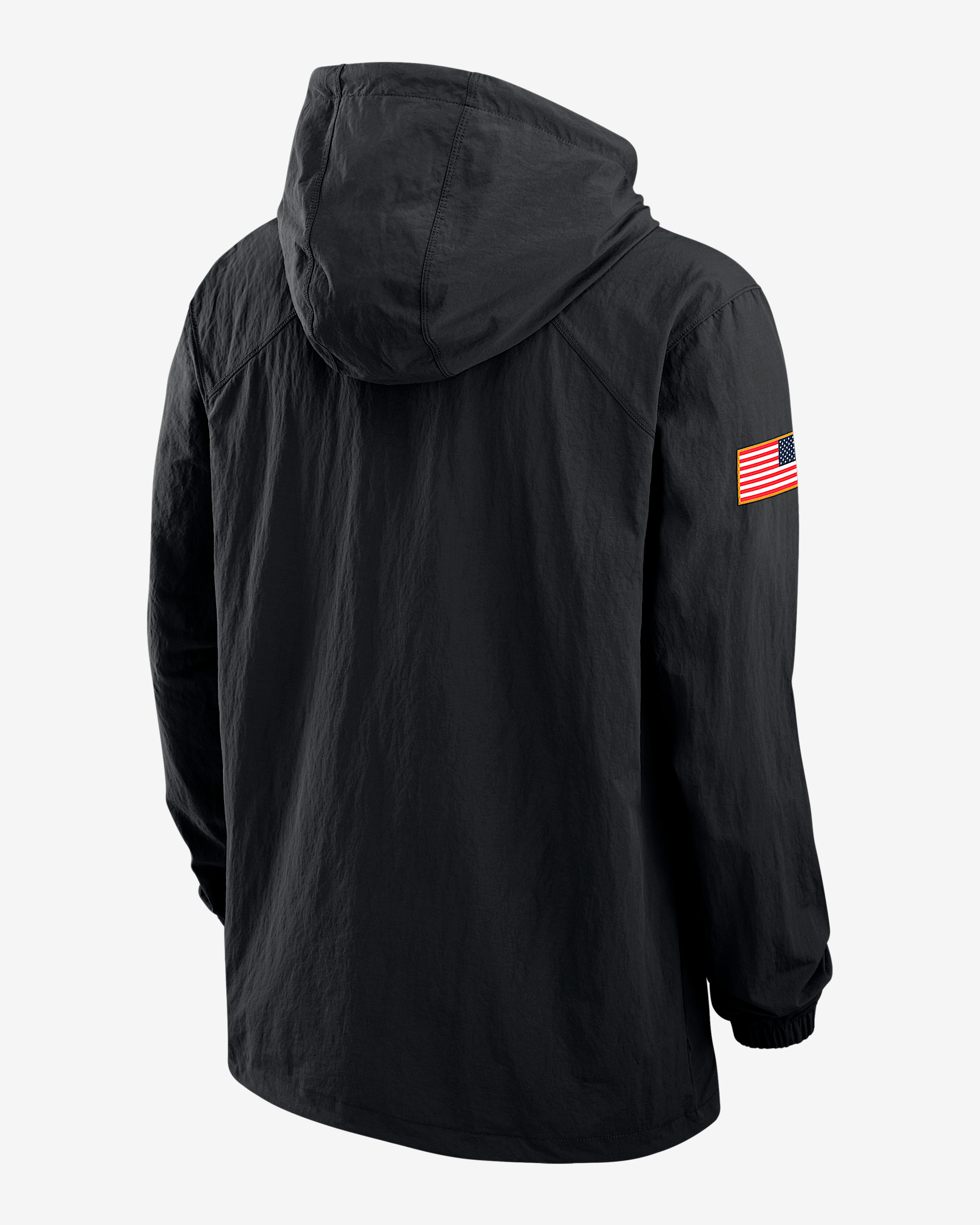 Auburn Men's Nike Full-Snap Hooded Military Jacket - 2