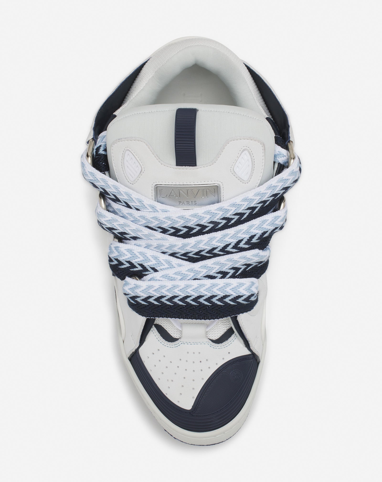 CURB LEATHER SNEAKERS - 4