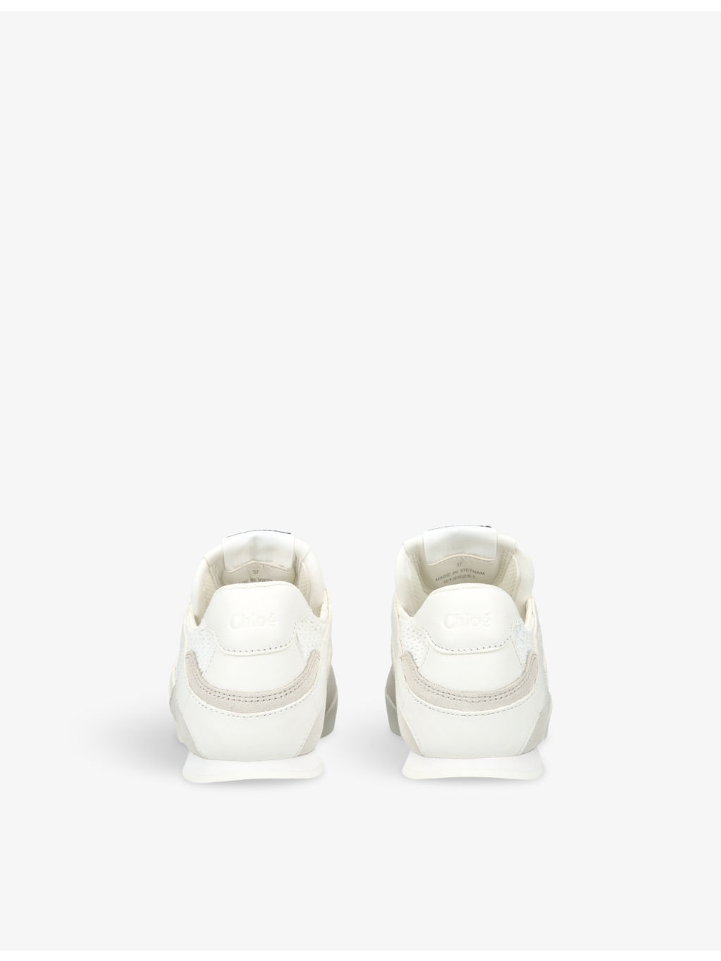 Kick brand-patch low-top suede trainers - 4