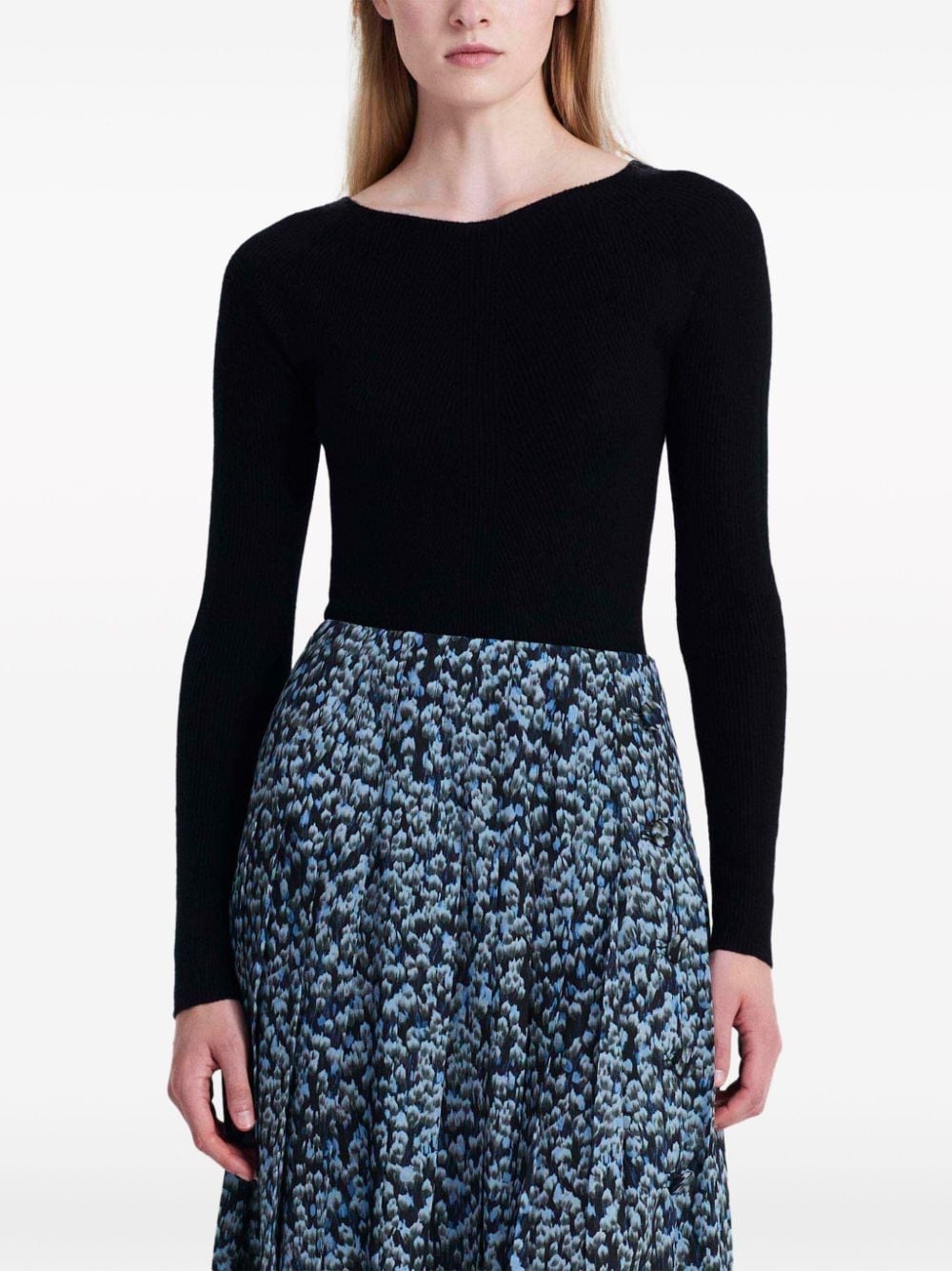 Lee logo-embroidered cashmere jumper - 3