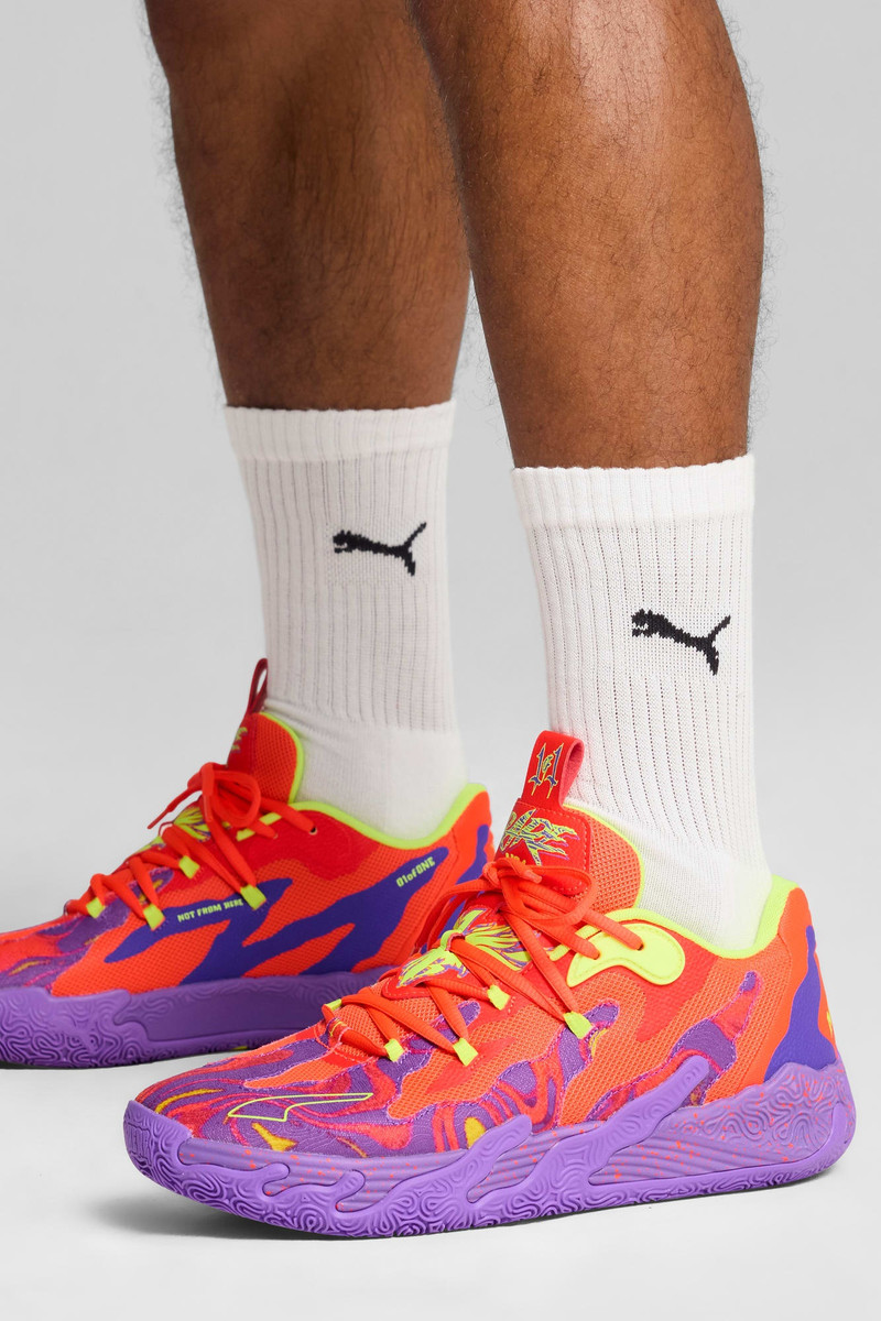 PUMA PUMA x LAMELO BALL MB.03 Lo Lava Men's Basketball Shoes outlook