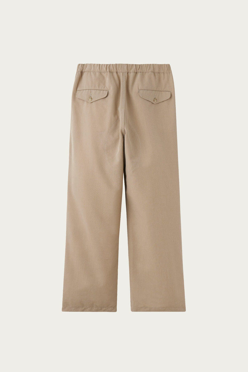 PHIGVEL MAKERS Co. C/W/P String Trousers - Sand Ivory outlook