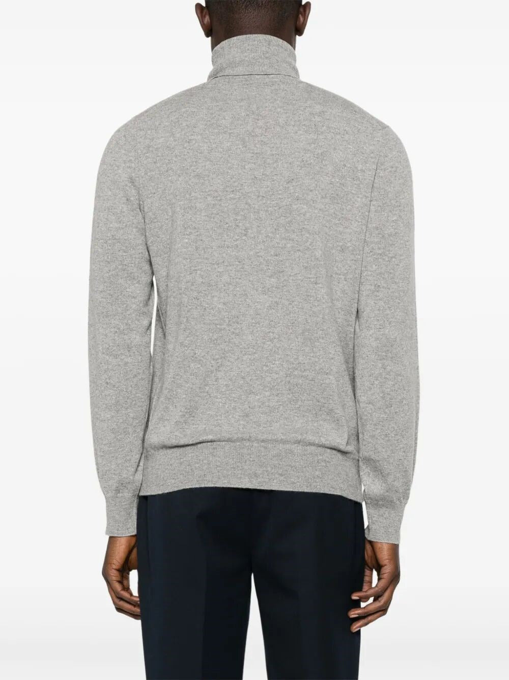 Brunello Cucinelli Men Cashmere Turtle-Neck Sweater - 5