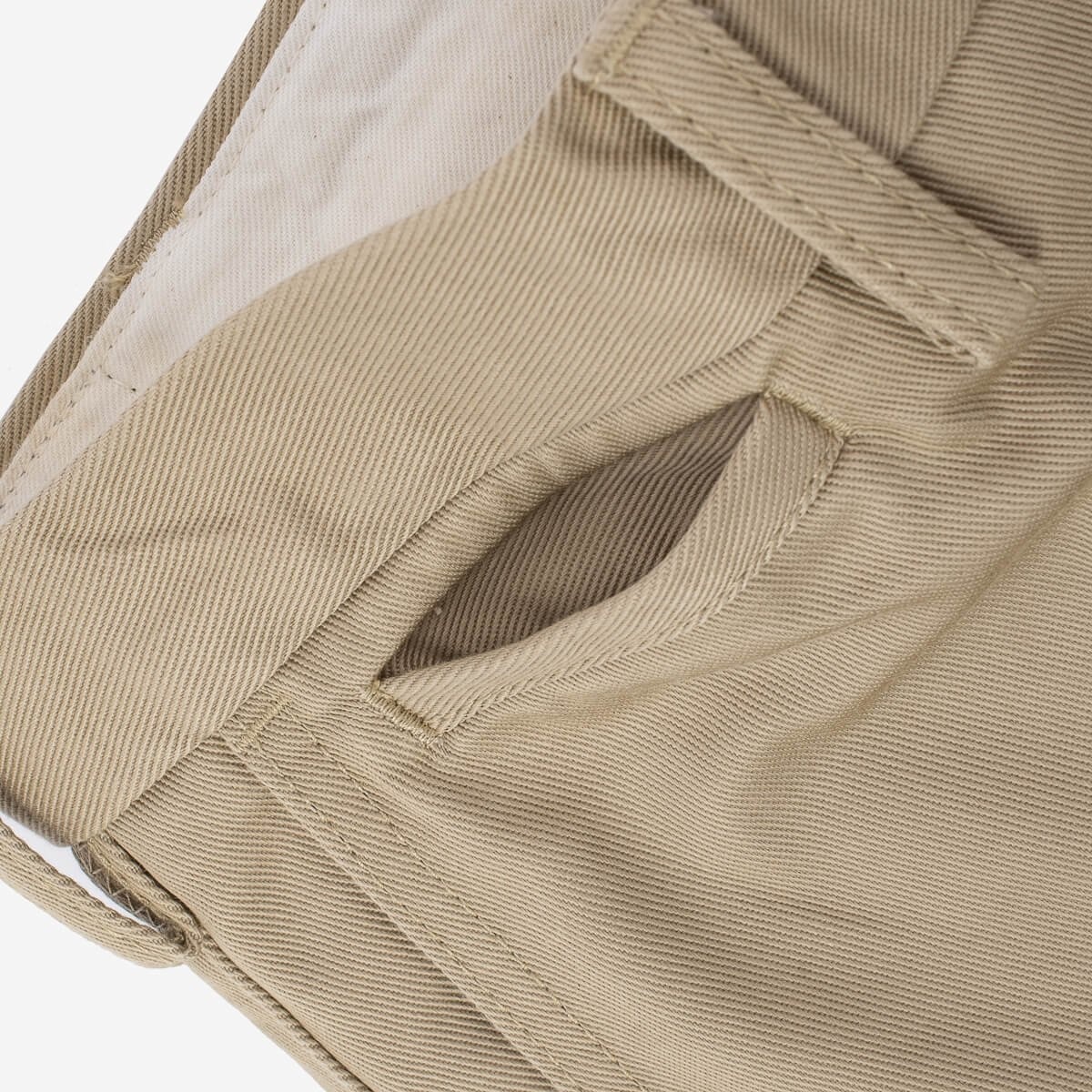 IH-730-KHA 12oz Heavy Cotton Regular Fit Chinos - Khaki - 8