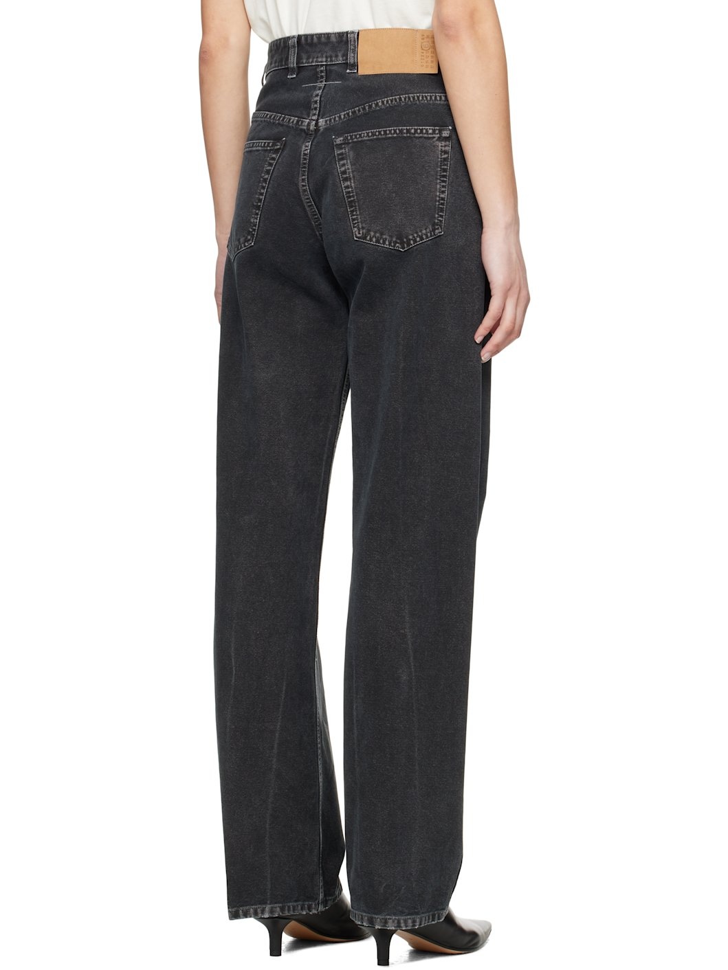 Black 5 Pockets Jeans - 3
