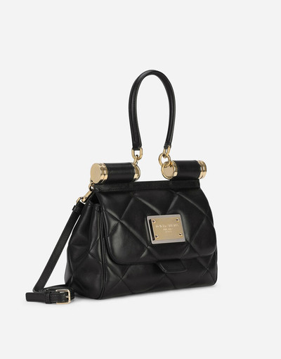 Dolce & Gabbana Medium 90s Sicily bag in quilted Aria calfskin outlook