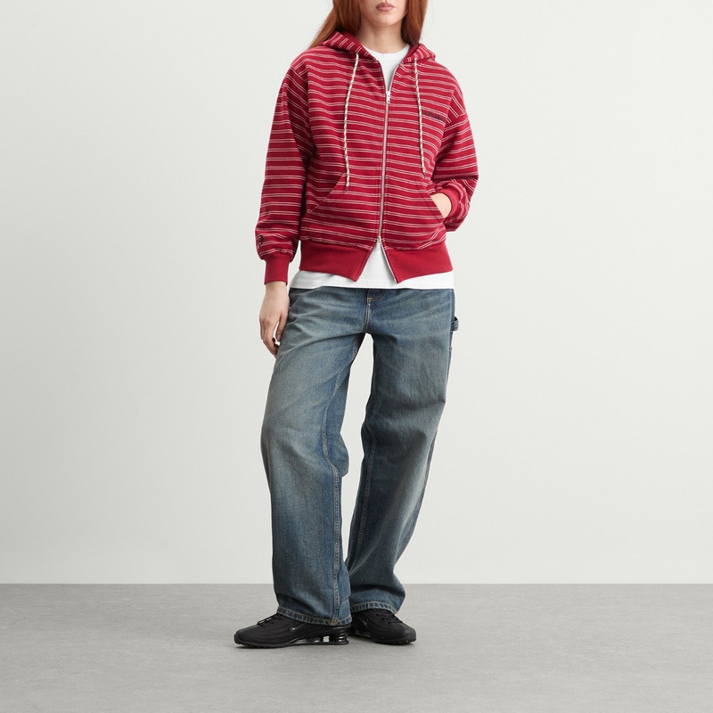 No Problemo No Problemo Mini Problemo Stripe Zip Hoodie outlook
