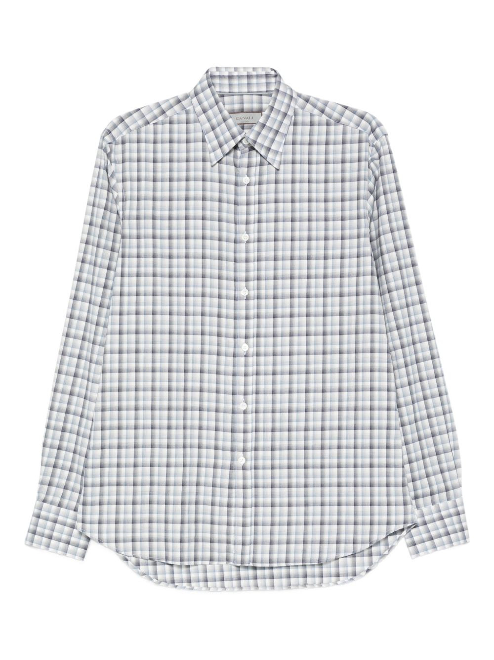 checked cotton shirt - 1