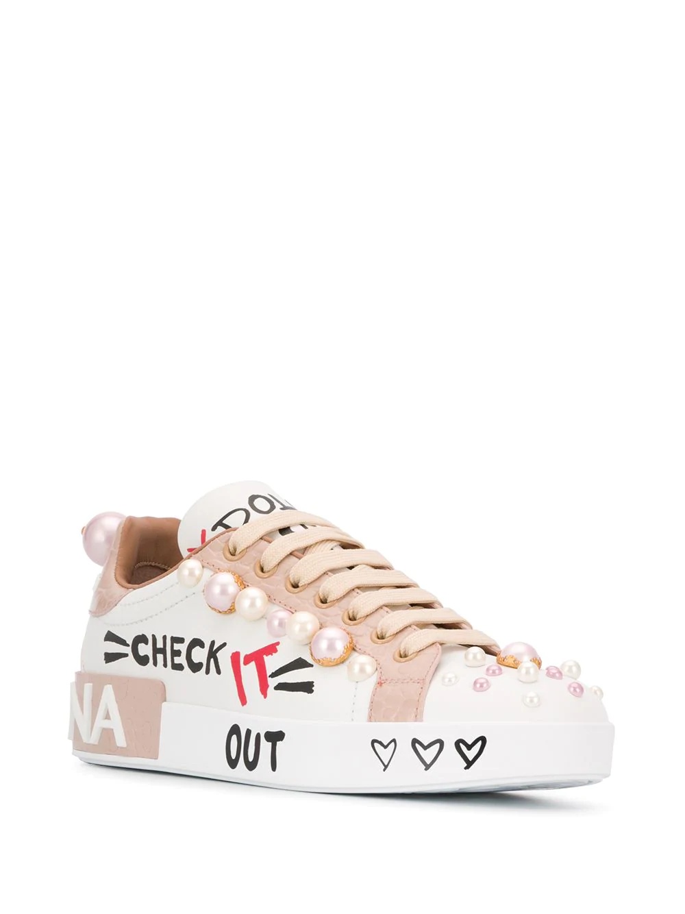 graphic print sneakers - 2